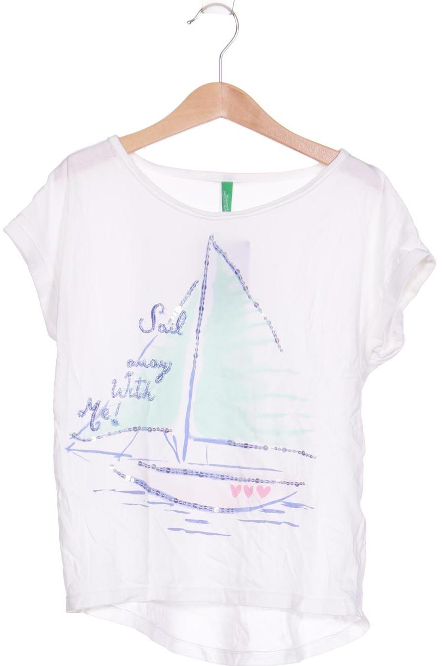 

United Colors OF Benetton Damen T-Shirt, weiß, Gr. 128