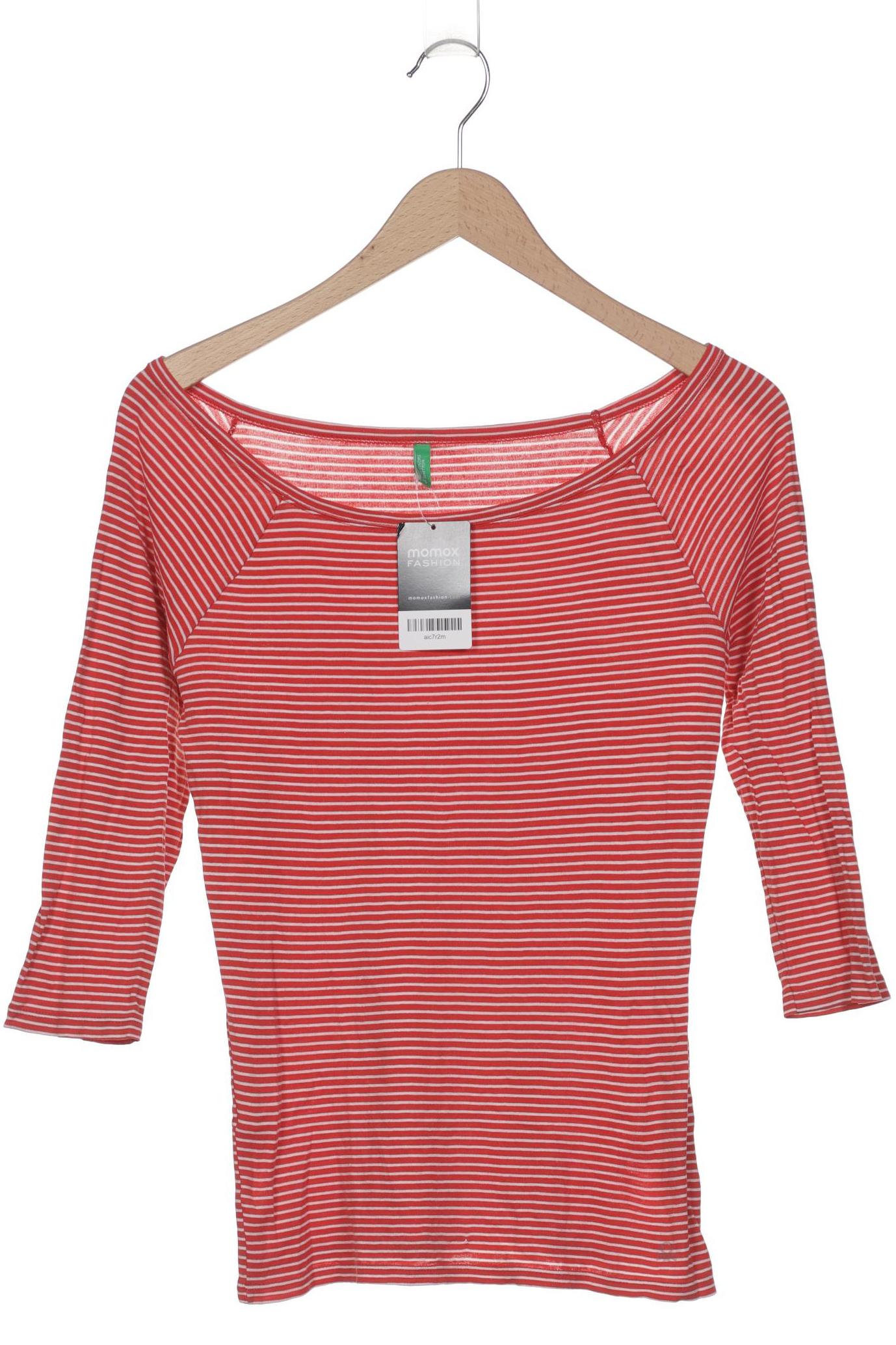 

United Colors OF Benetton Damen Langarmshirt, rot, Gr. 38