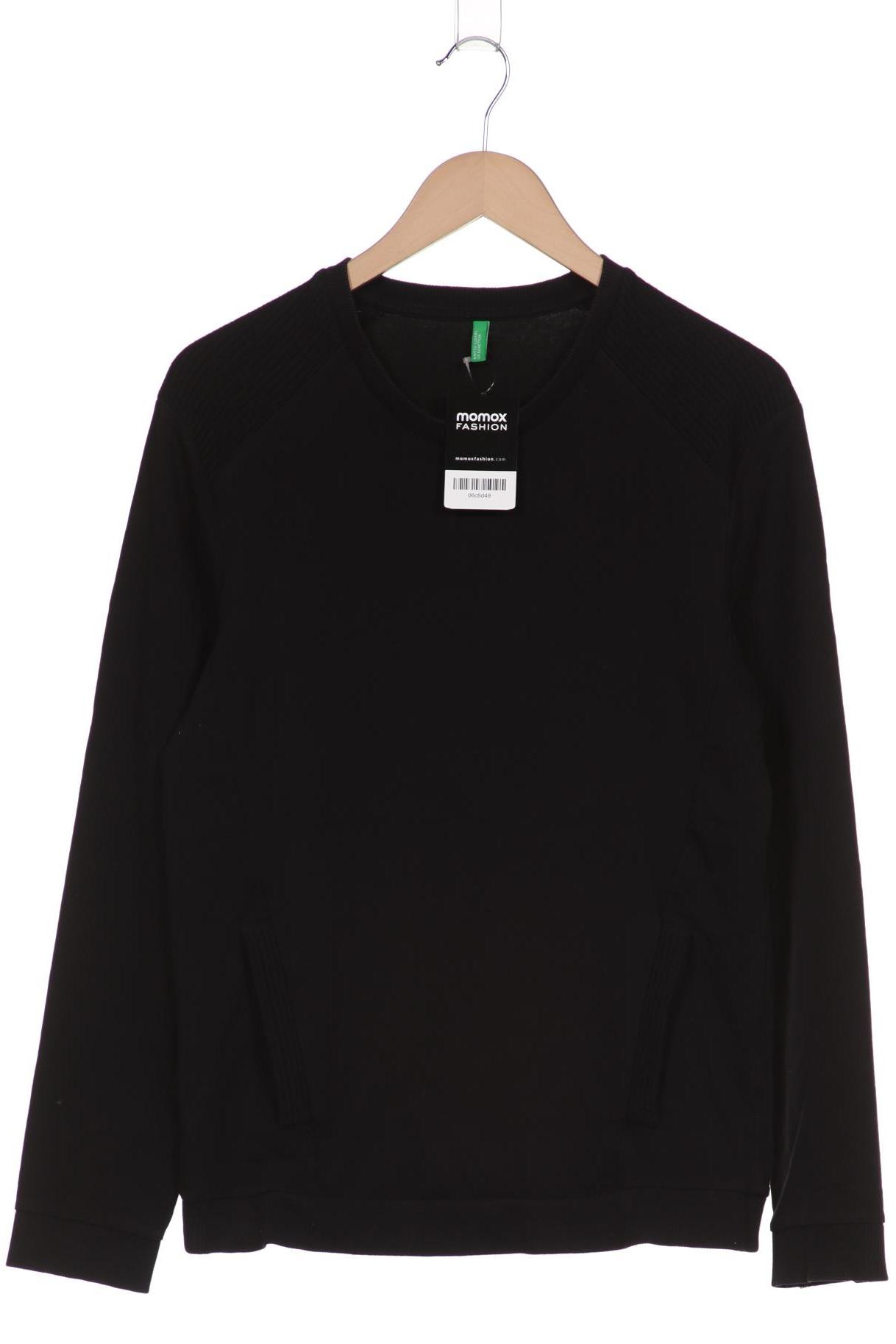 

United Colors OF Benetton Herren Sweatshirt, schwarz, Gr. 48