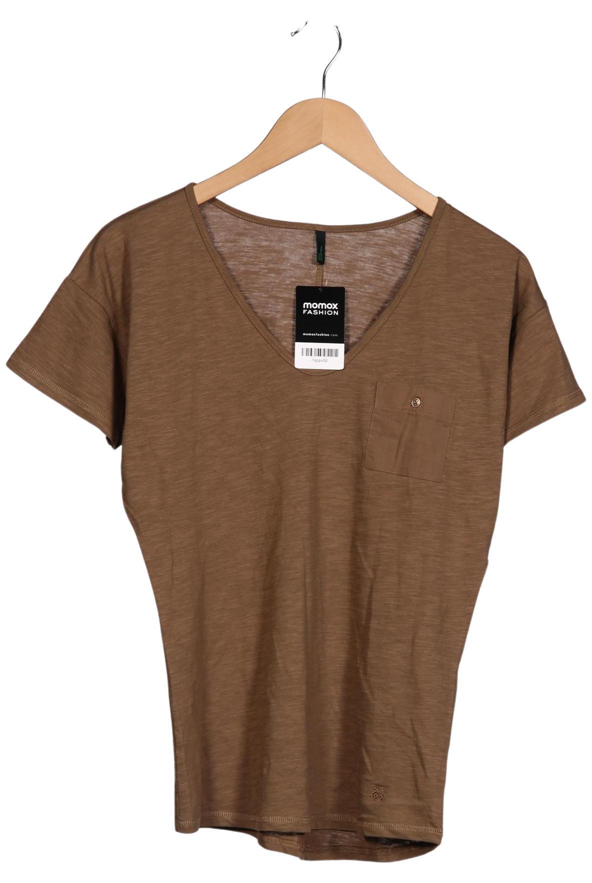 

United Colors OF Benetton Damen T-Shirt, braun, Gr. 36