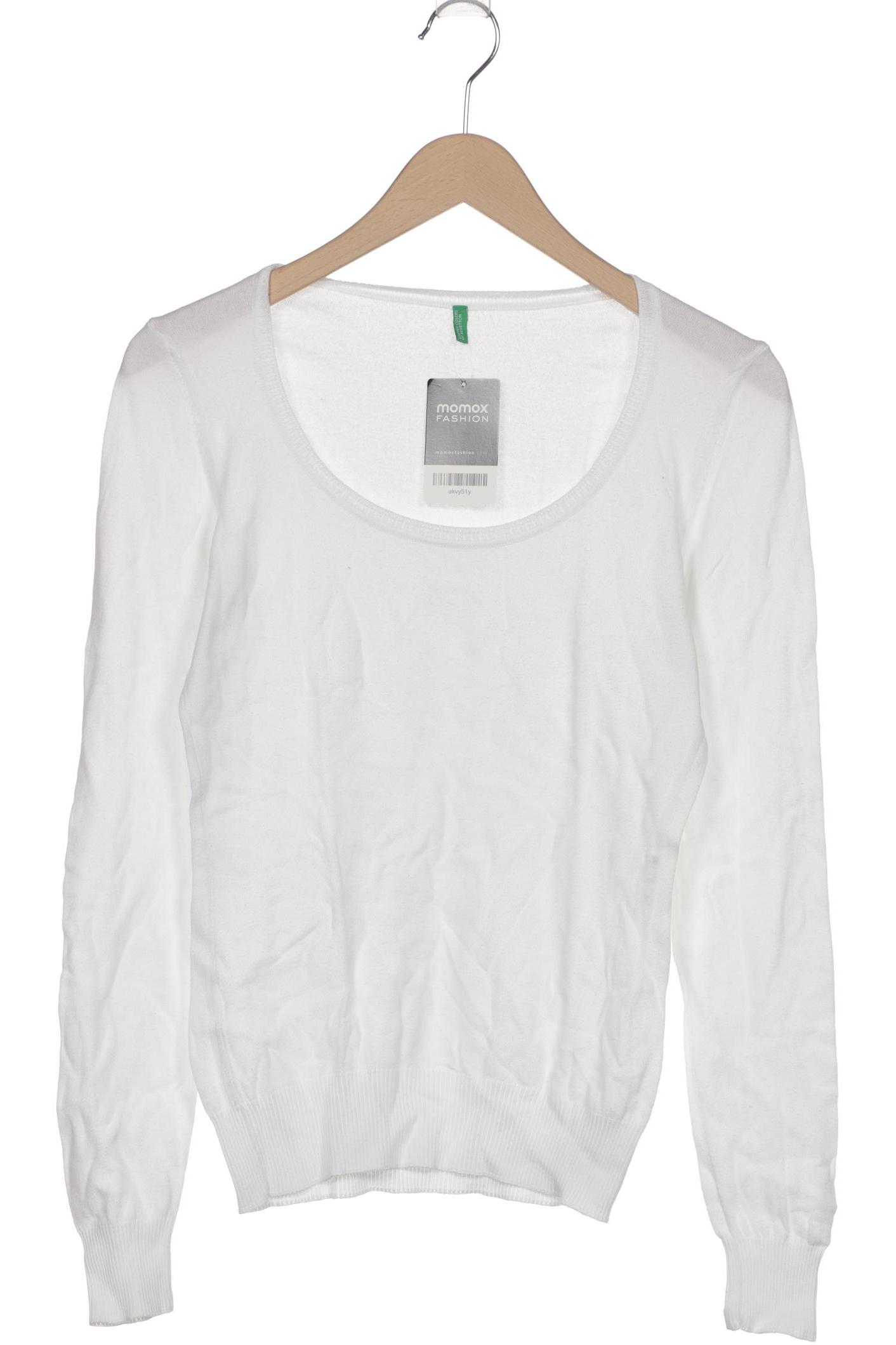 

United Colors OF Benetton Damen Pullover, weiß, Gr. 38