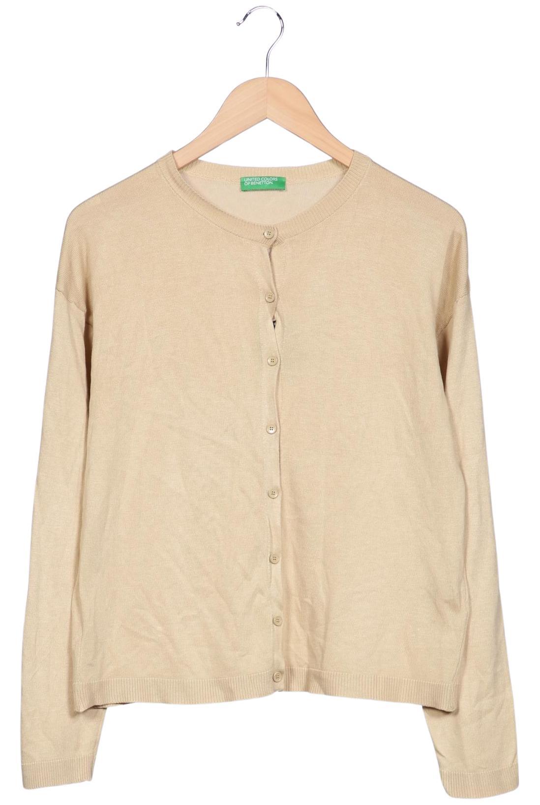 

United Colors OF Benetton Damen Strickjacke, beige, Gr. 36