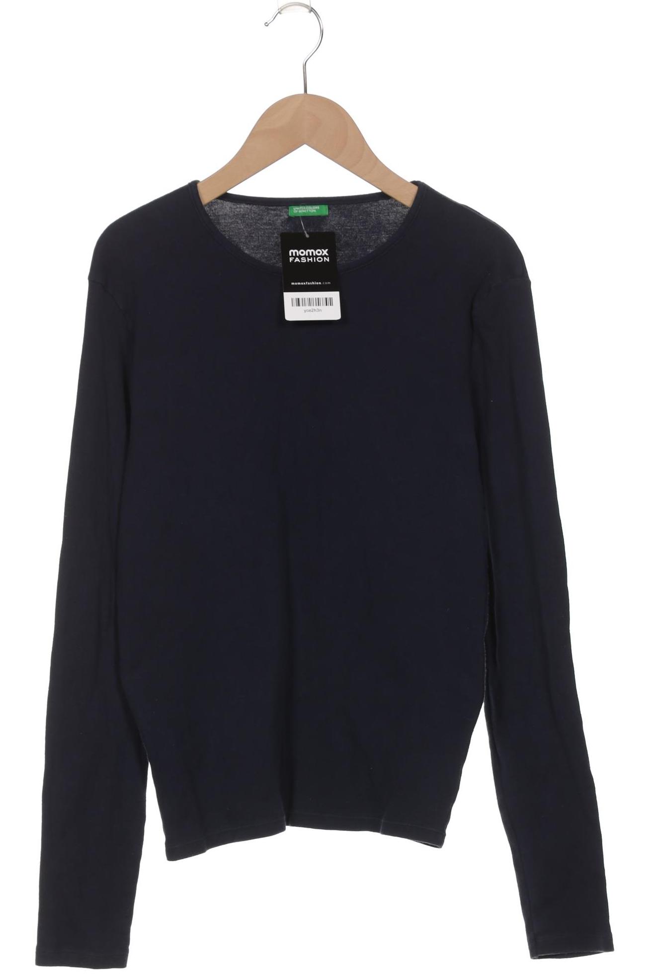 

United Colors OF Benetton Damen Langarmshirt, marineblau, Gr. 42