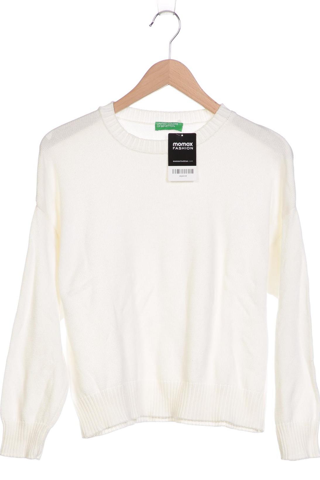 

United Colors OF Benetton Damen Pullover, weiß, Gr. 42