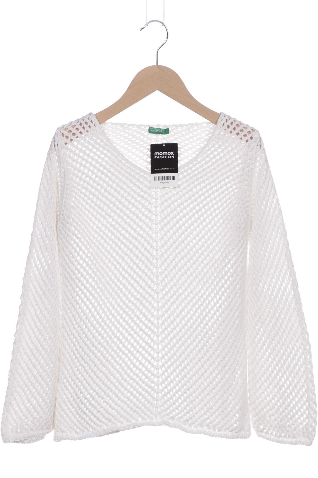 

United Colors OF Benetton Damen Pullover, weiß, Gr. 36