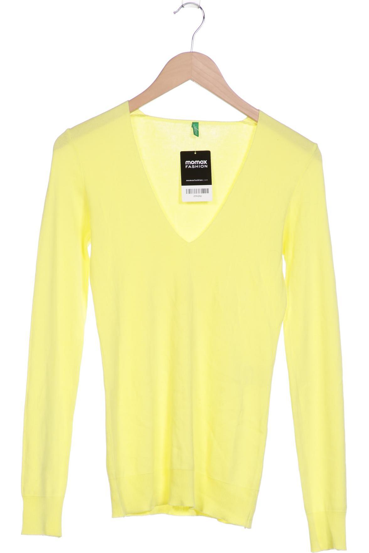 

United Colors OF Benetton Damen Pullover, gelb, Gr. 42