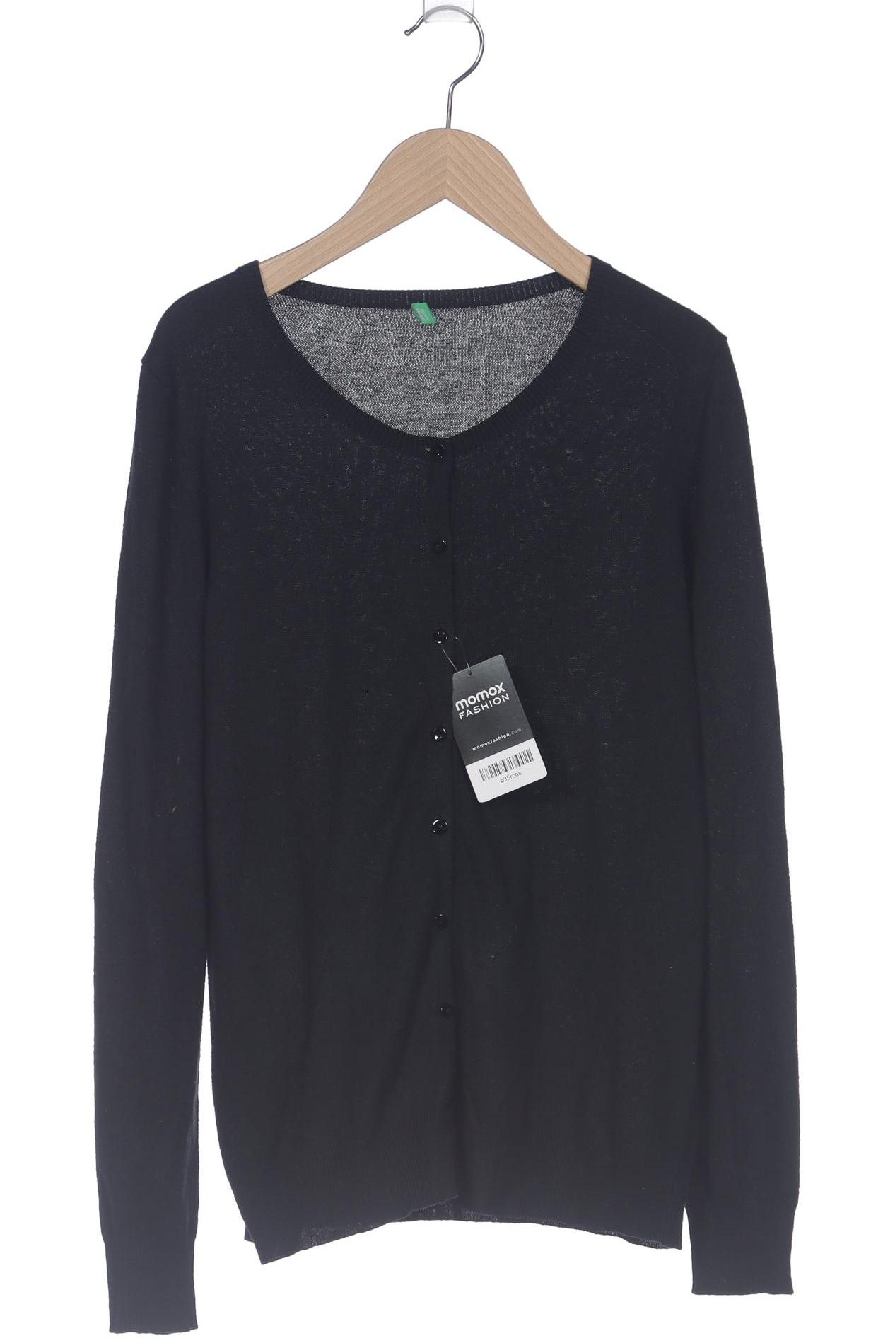 

United Colors OF Benetton Damen Strickjacke, schwarz, Gr. 38