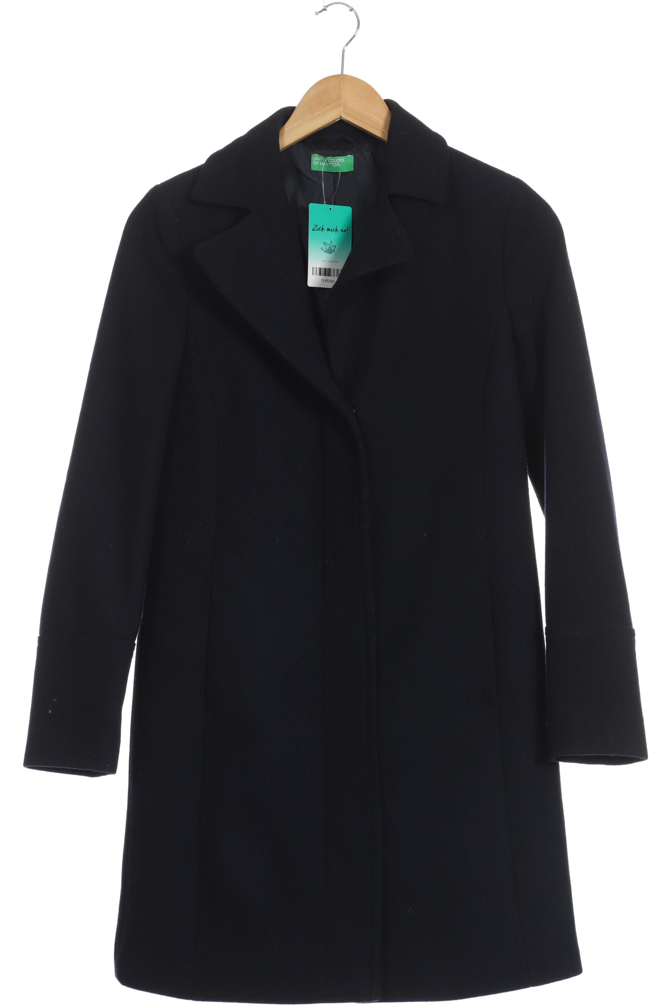 

United Colors OF Benetton Damen Mantel, blau, Gr. 38