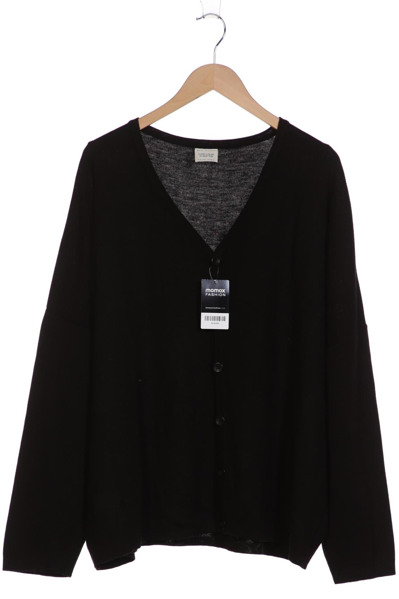 

United Colors OF Benetton Damen Strickjacke, schwarz, Gr. 38