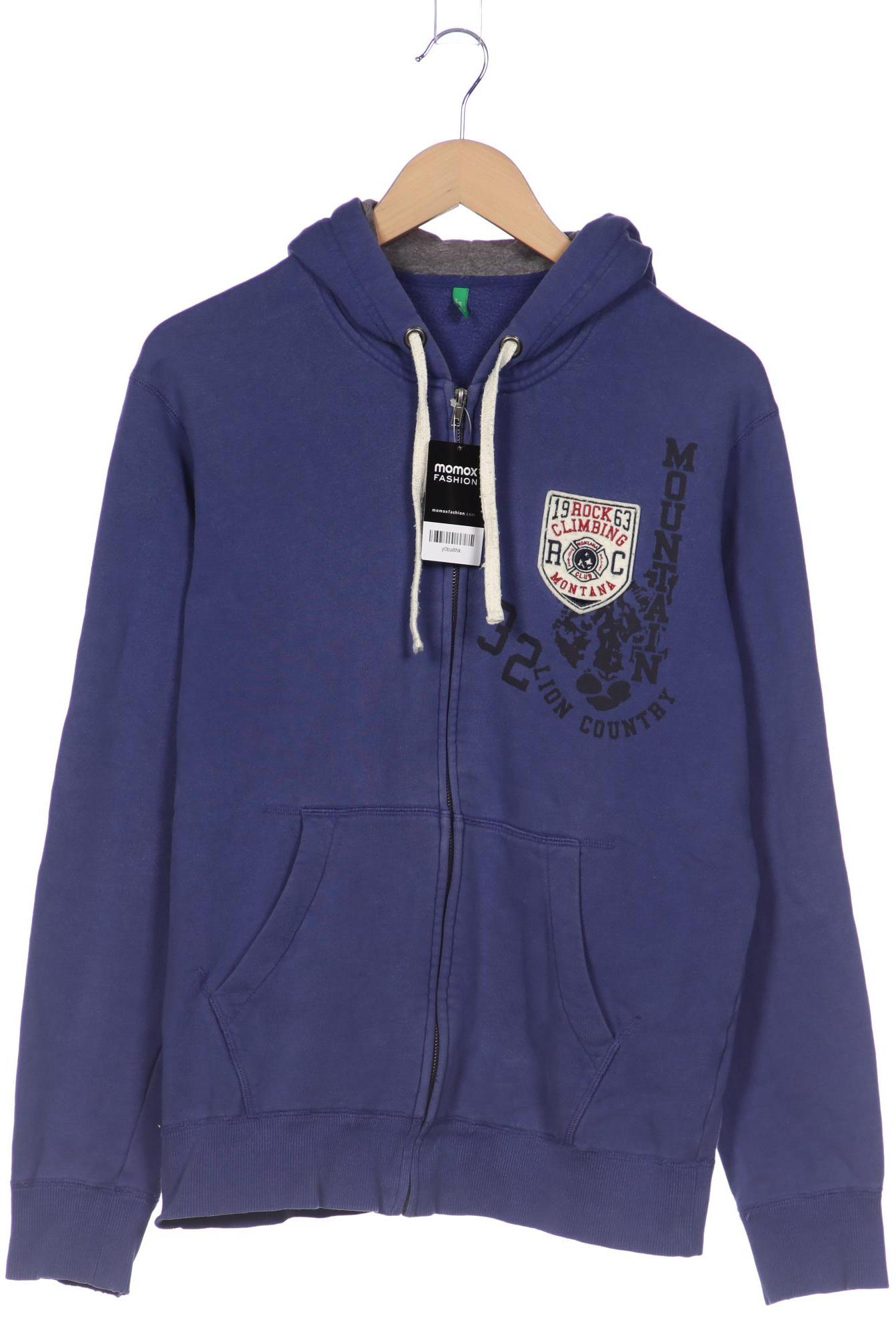 

United Colors OF Benetton Herren Kapuzenpullover, marineblau, Gr. 54