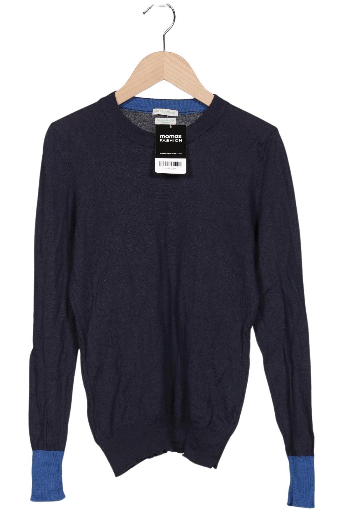 

United Colors OF Benetton Damen Pullover, marineblau, Gr. 34