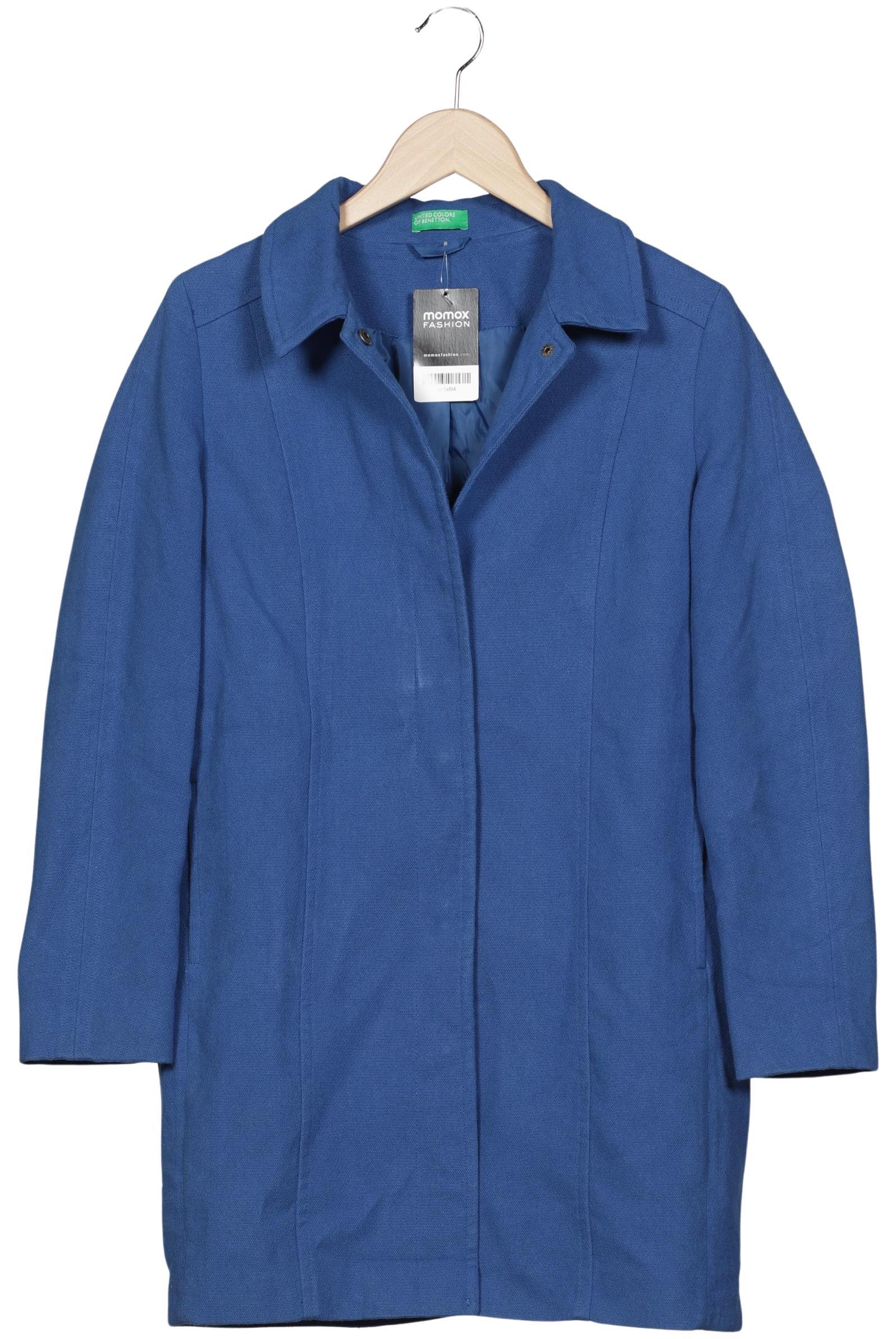 

United Colors OF Benetton Damen Mantel, blau, Gr. 36