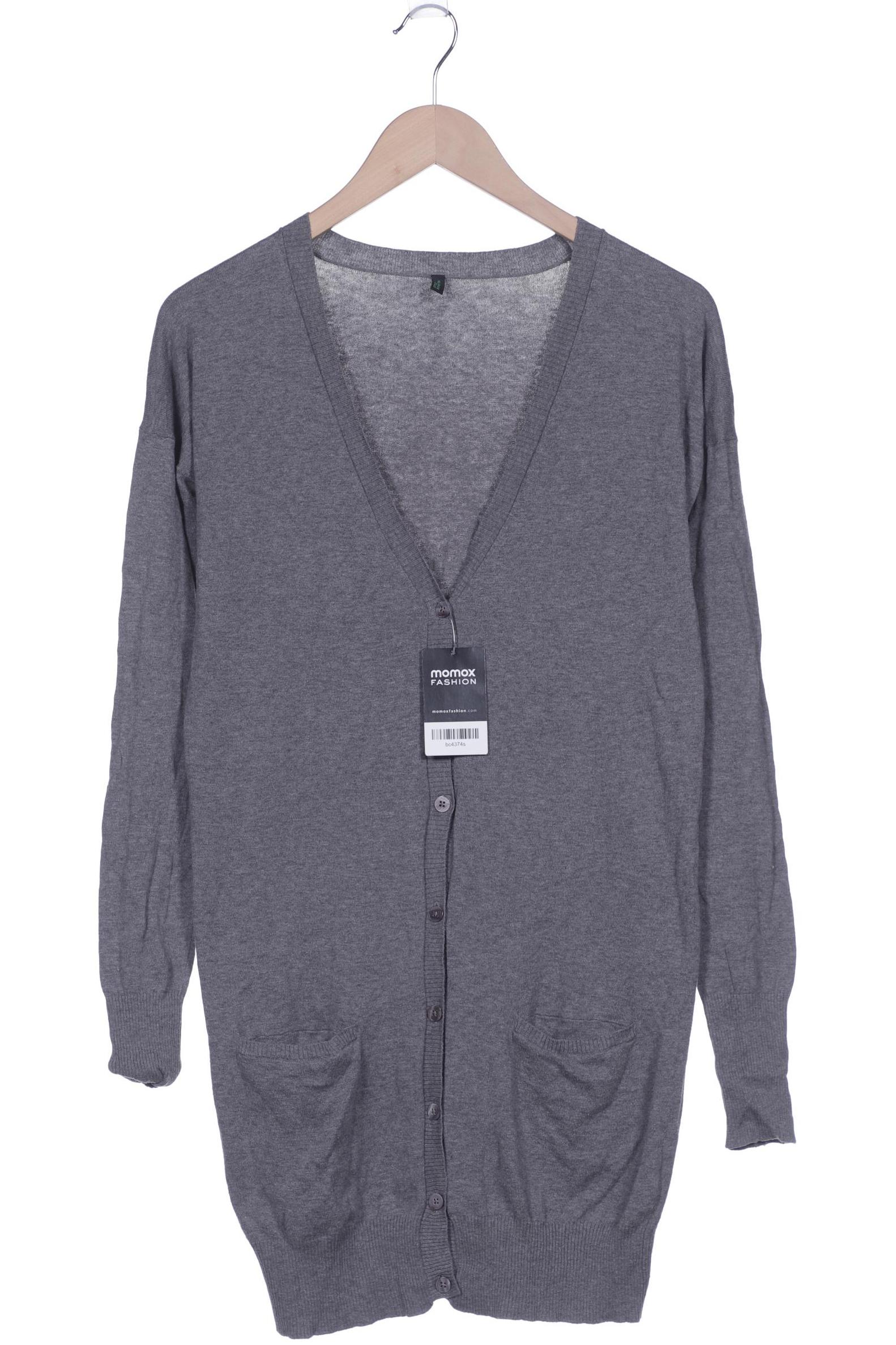 

UNITED COLORS OF BENETTON Damen Strickjacke, grau