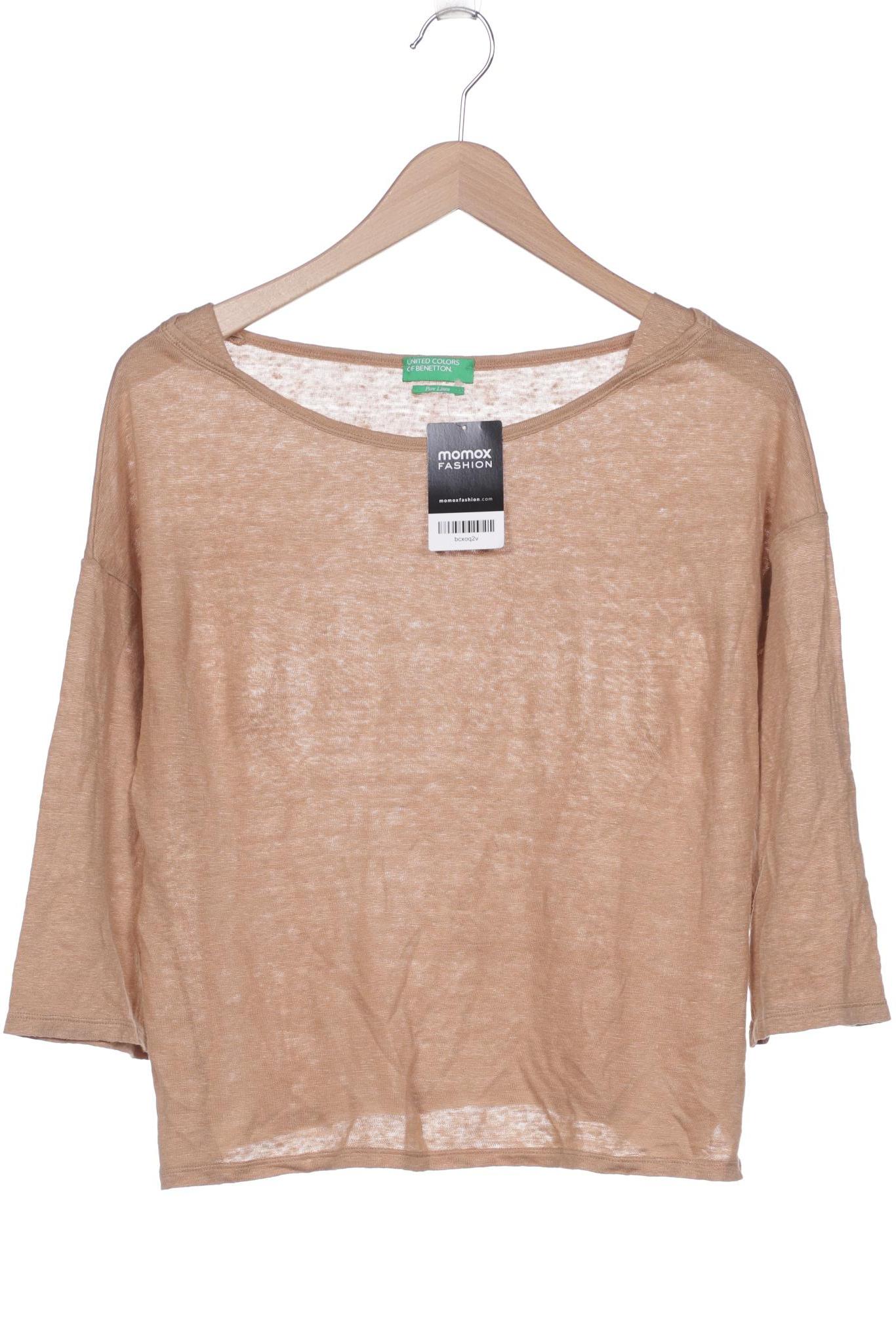 

UNITED COLORS OF BENETTON Damen Langarmshirt, beige