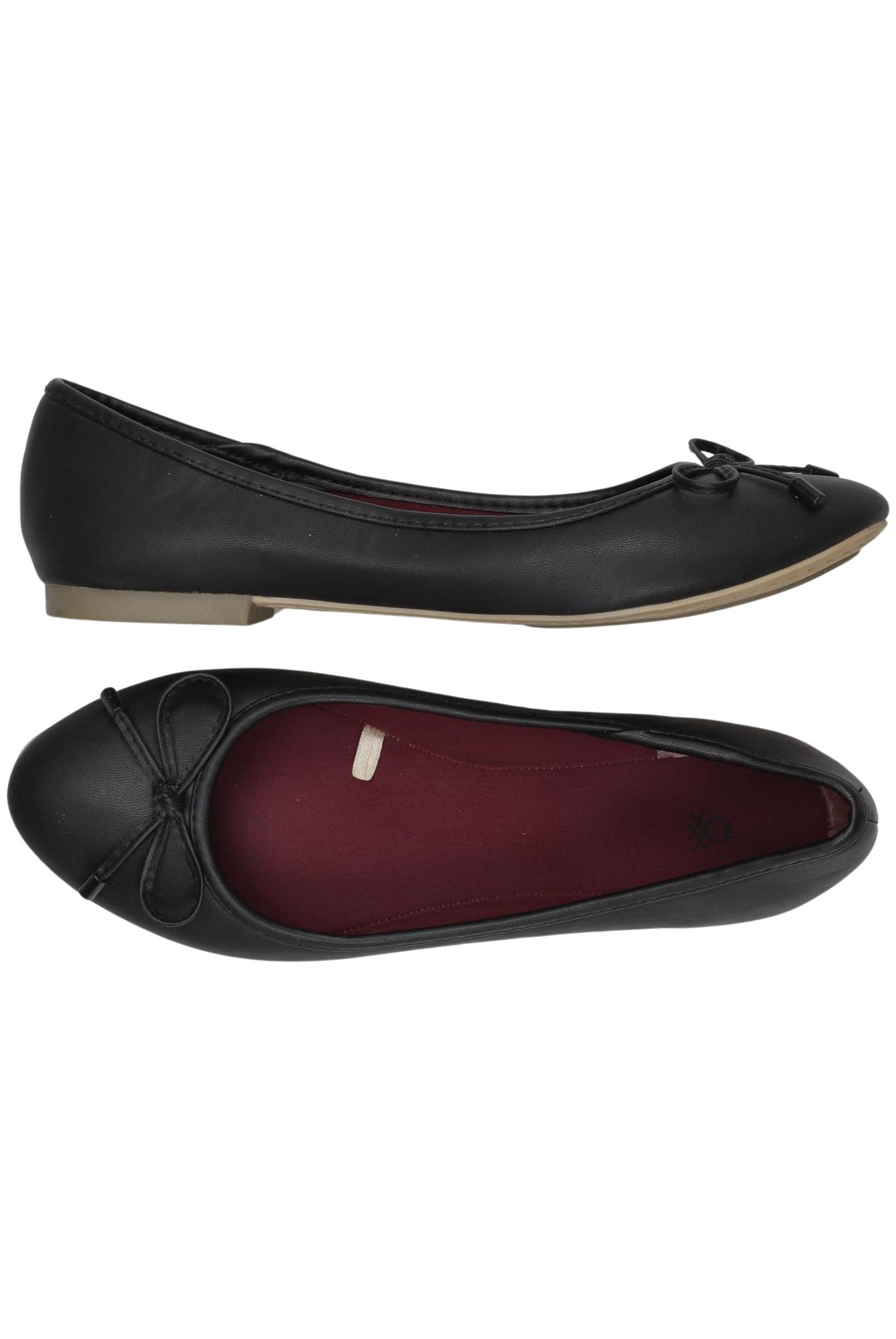 

United Colors OF Benetton Damen Ballerinas, schwarz, Gr. 37