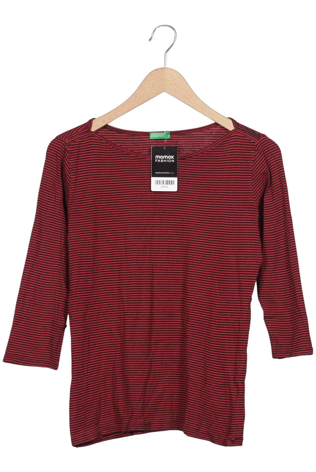 

United Colors OF Benetton Damen Langarmshirt, rot, Gr. 38
