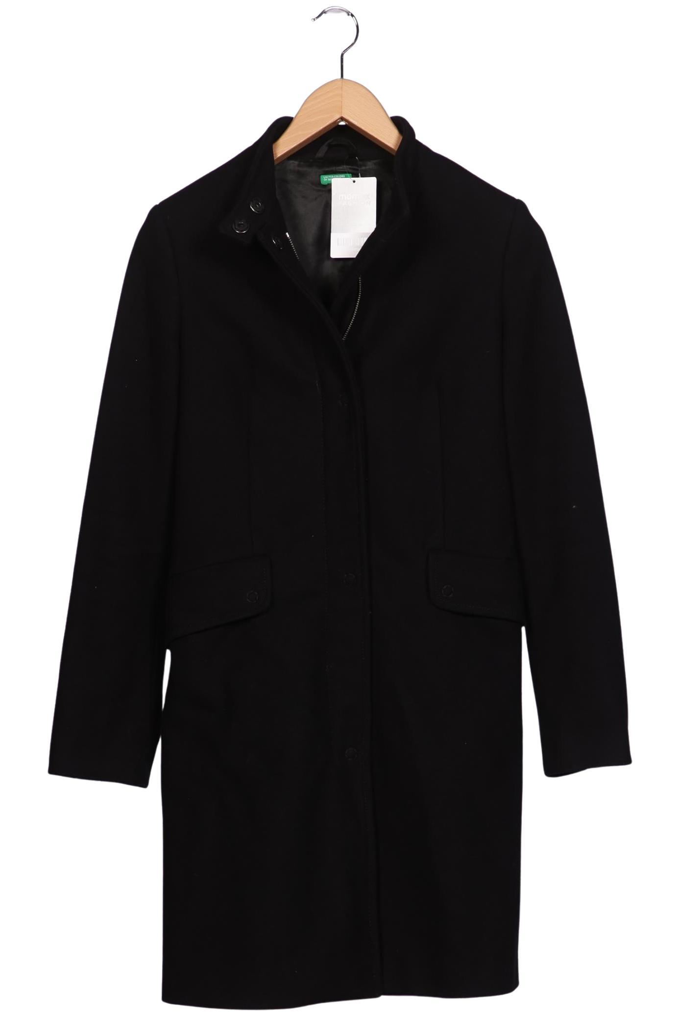 

United Colors OF Benetton Damen Mantel, schwarz, Gr. 40