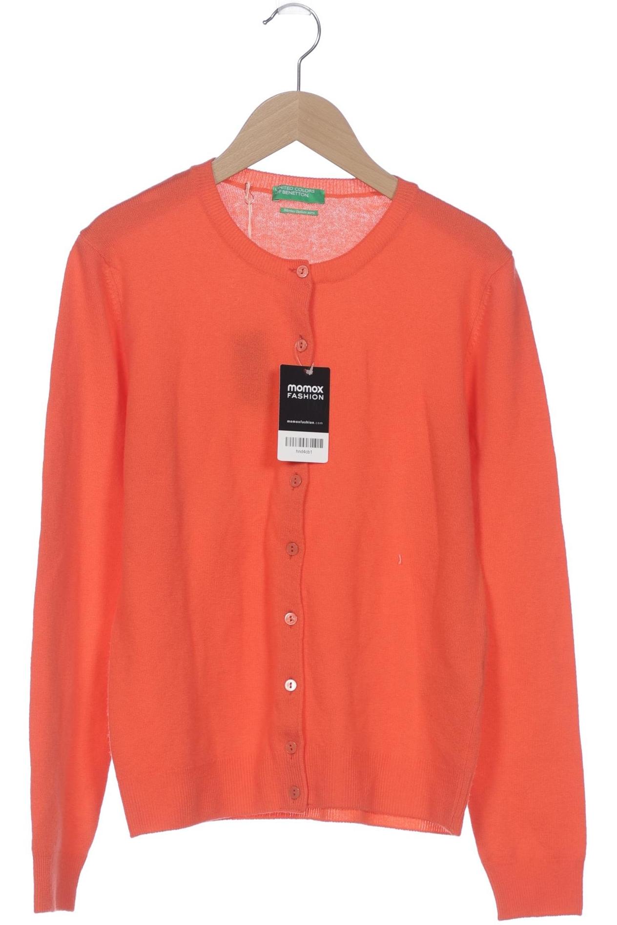

United Colors OF Benetton Damen Strickjacke, orange, Gr. 36