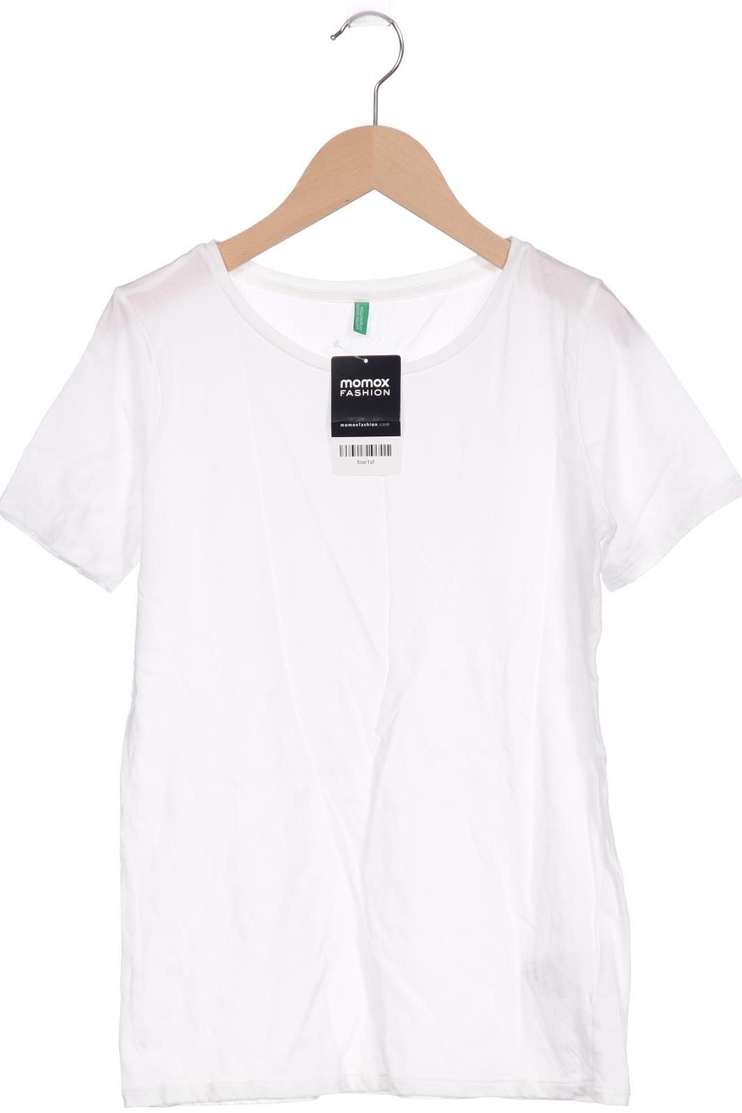 

United Colors OF Benetton Damen T-Shirt, cremeweiß, Gr. 36