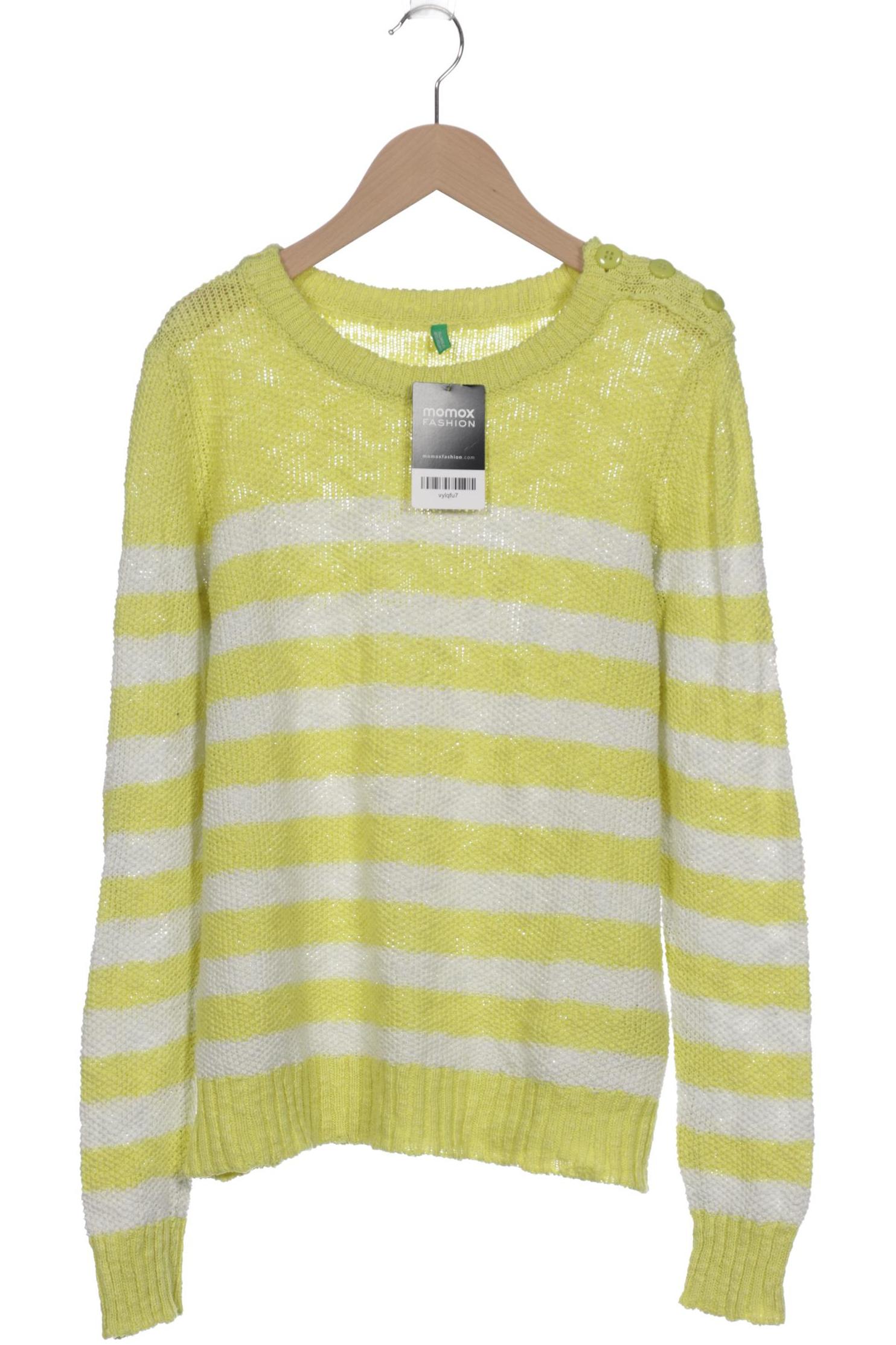 

United Colors OF Benetton Damen Pullover, gelb, Gr. 38