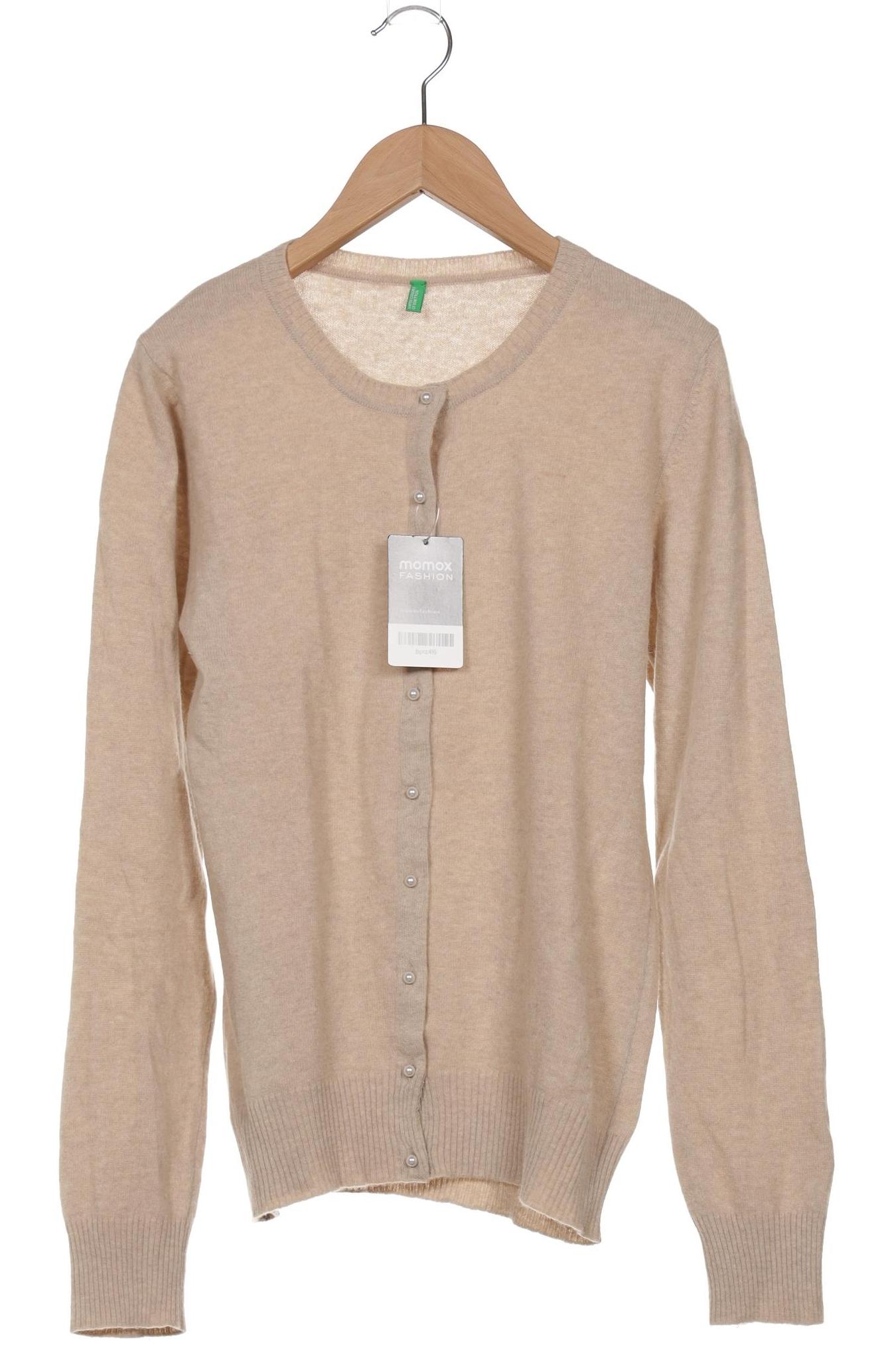 

United Colors OF Benetton Damen Strickjacke, beige, Gr. 36