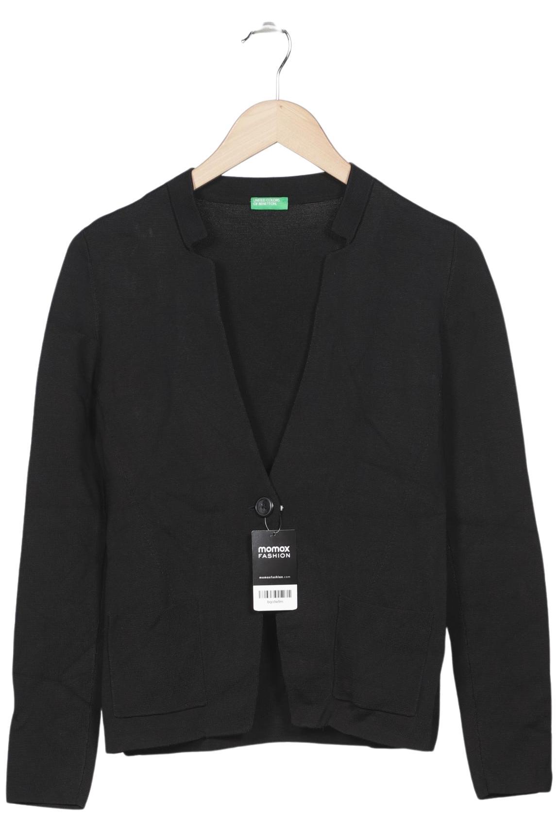 

United Colors OF Benetton Damen Strickjacke, schwarz, Gr. 36