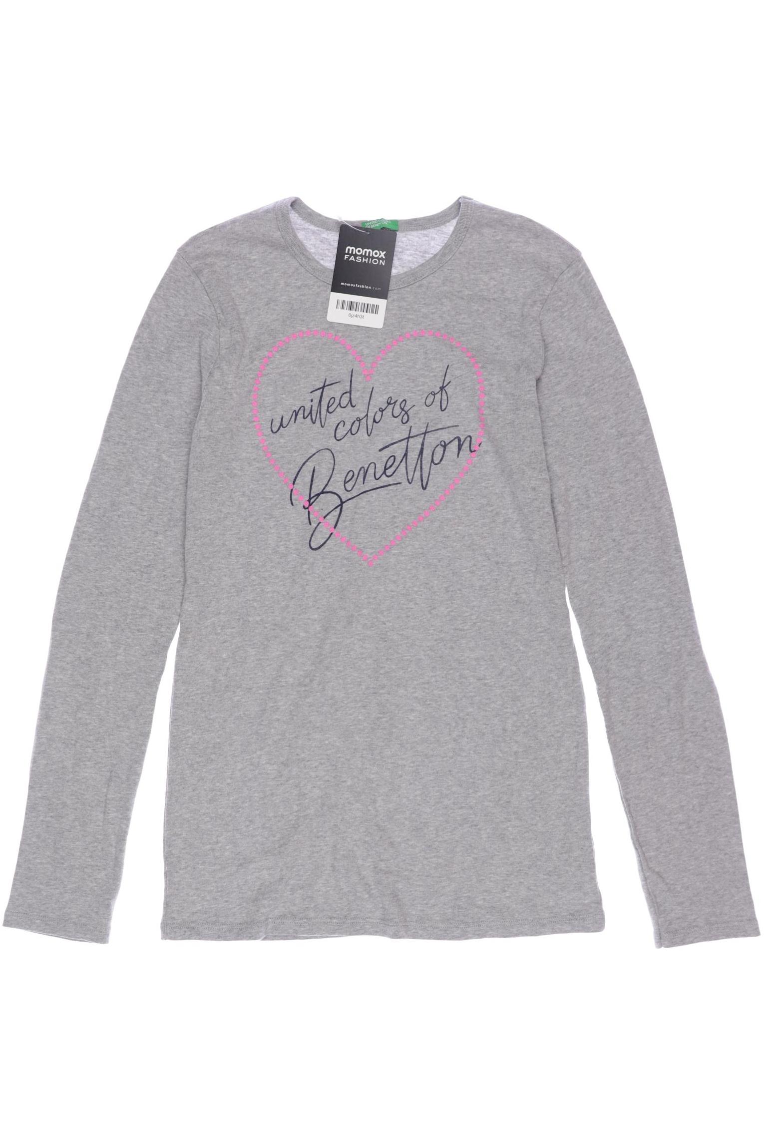 

United Colors OF Benetton Damen Langarmshirt, grau, Gr. 170