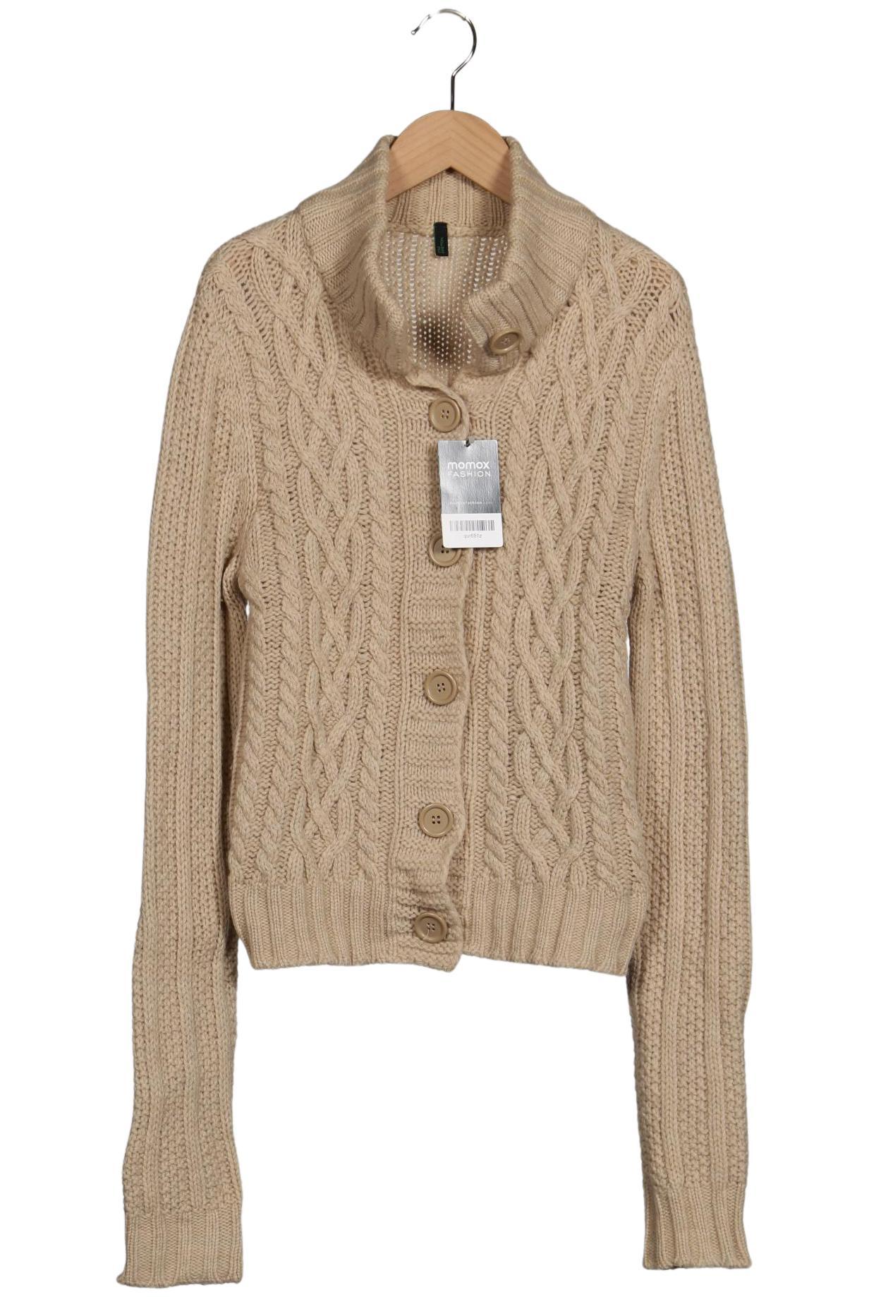 

United Colors OF Benetton Damen Strickjacke, beige, Gr. 38