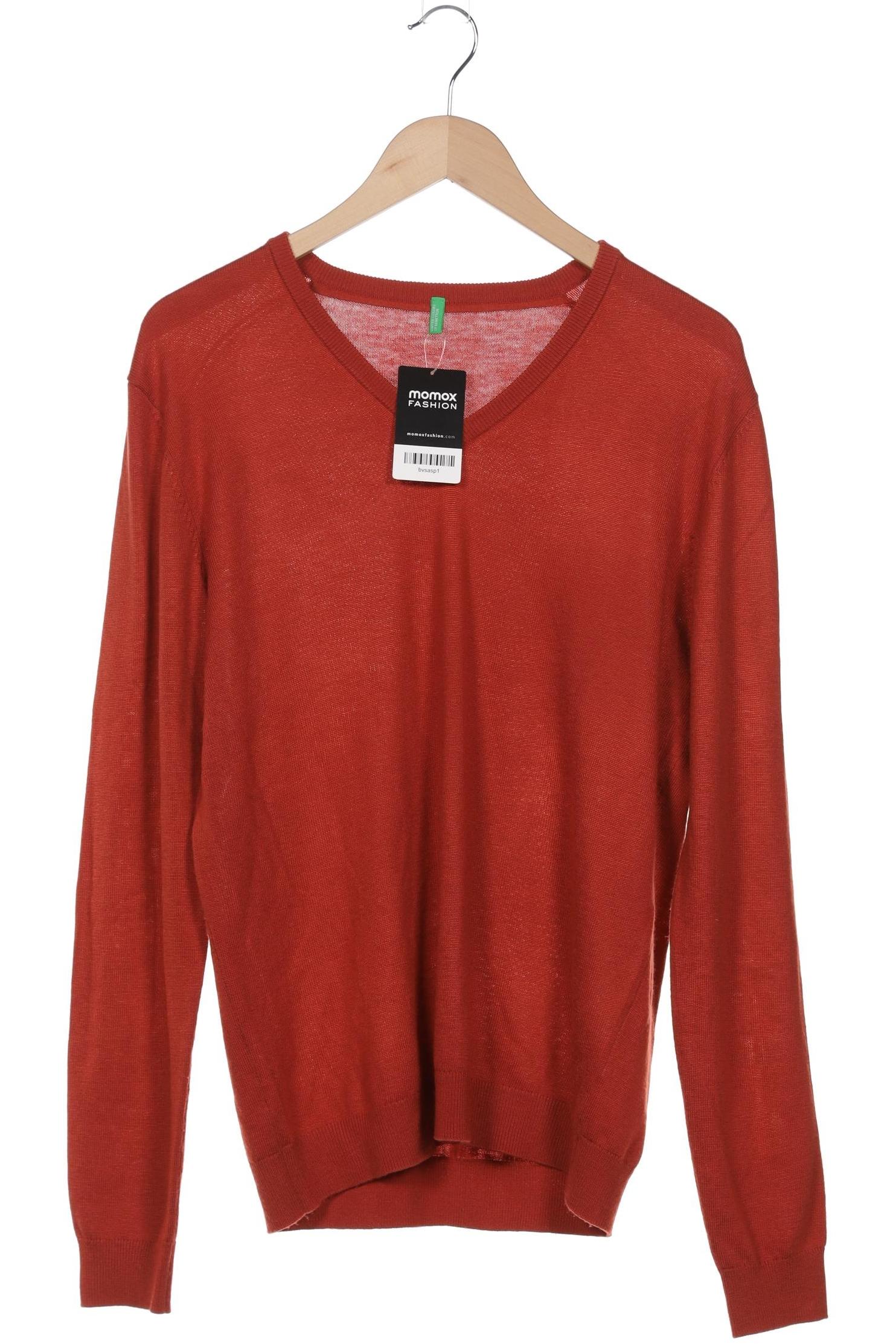 

United Colors OF Benetton Herren Pullover, orange, Gr. 54