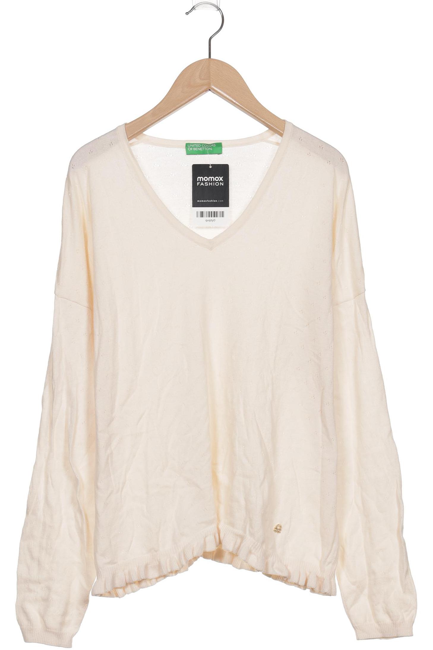 

United Colors OF Benetton Damen Pullover, cremeweiß, Gr. 48