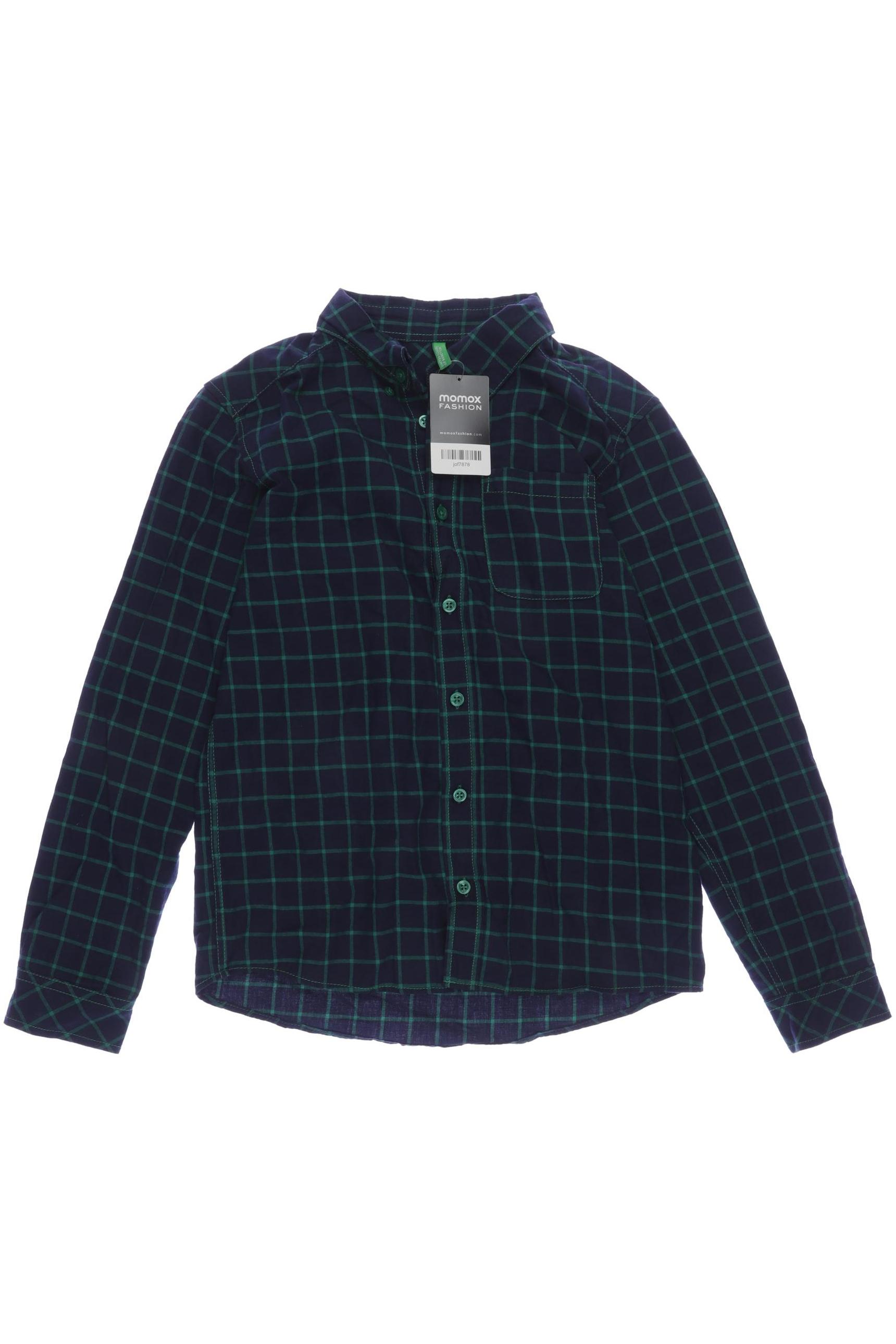 

United Colors OF Benetton Herren Hemd, marineblau, Gr. 146