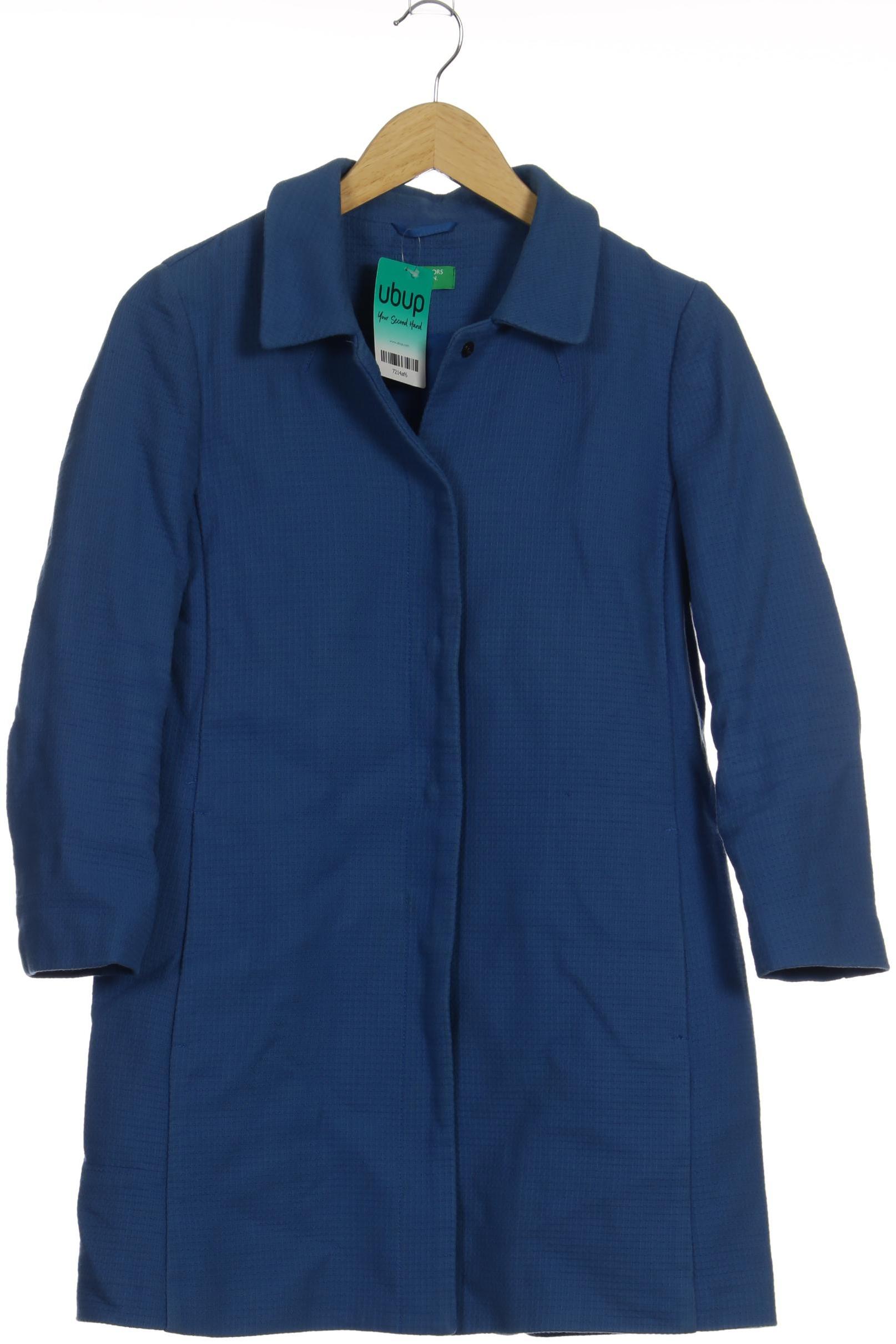 

United Colors OF Benetton Damen Mantel, blau, Gr. 42