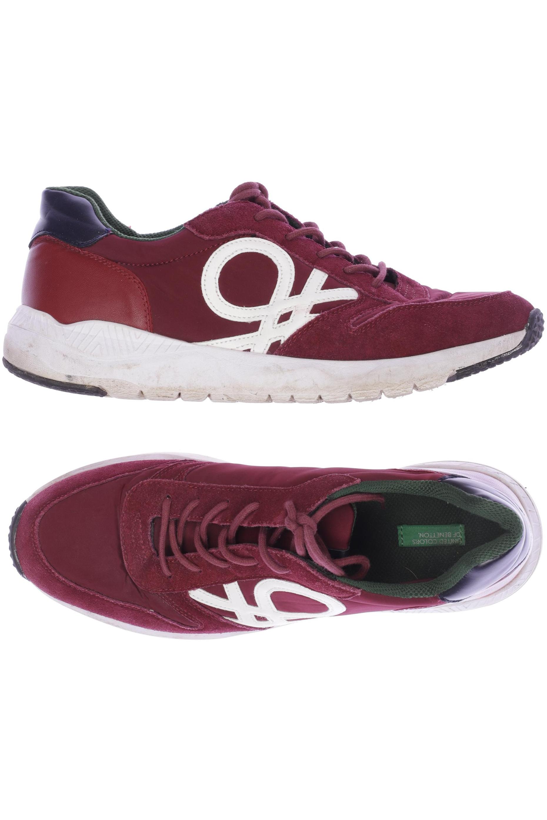 

United Colors OF Benetton Herren Sneakers, bordeaux, Gr. 45