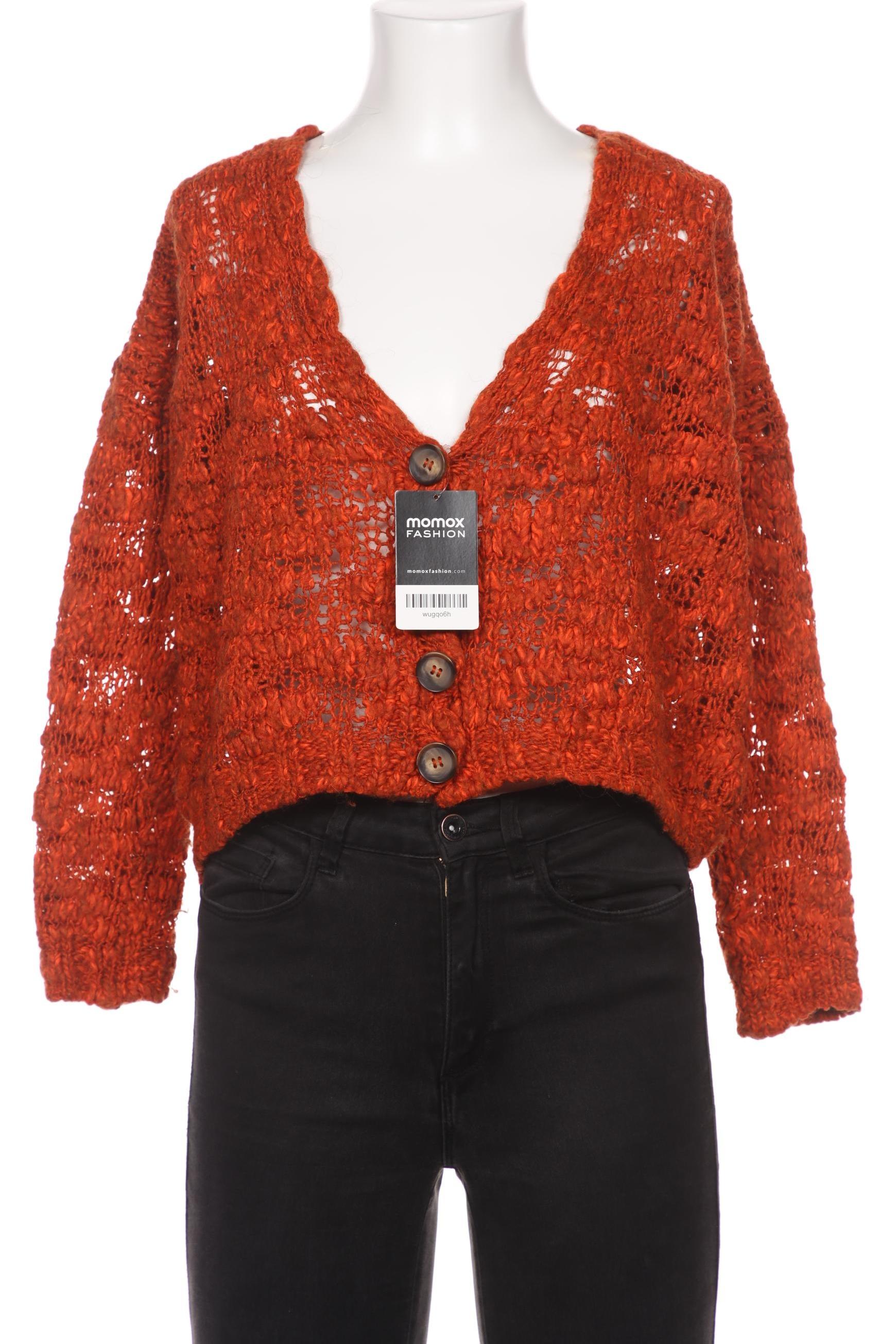 

United Colors OF Benetton Damen Strickjacke, orange, Gr. 36