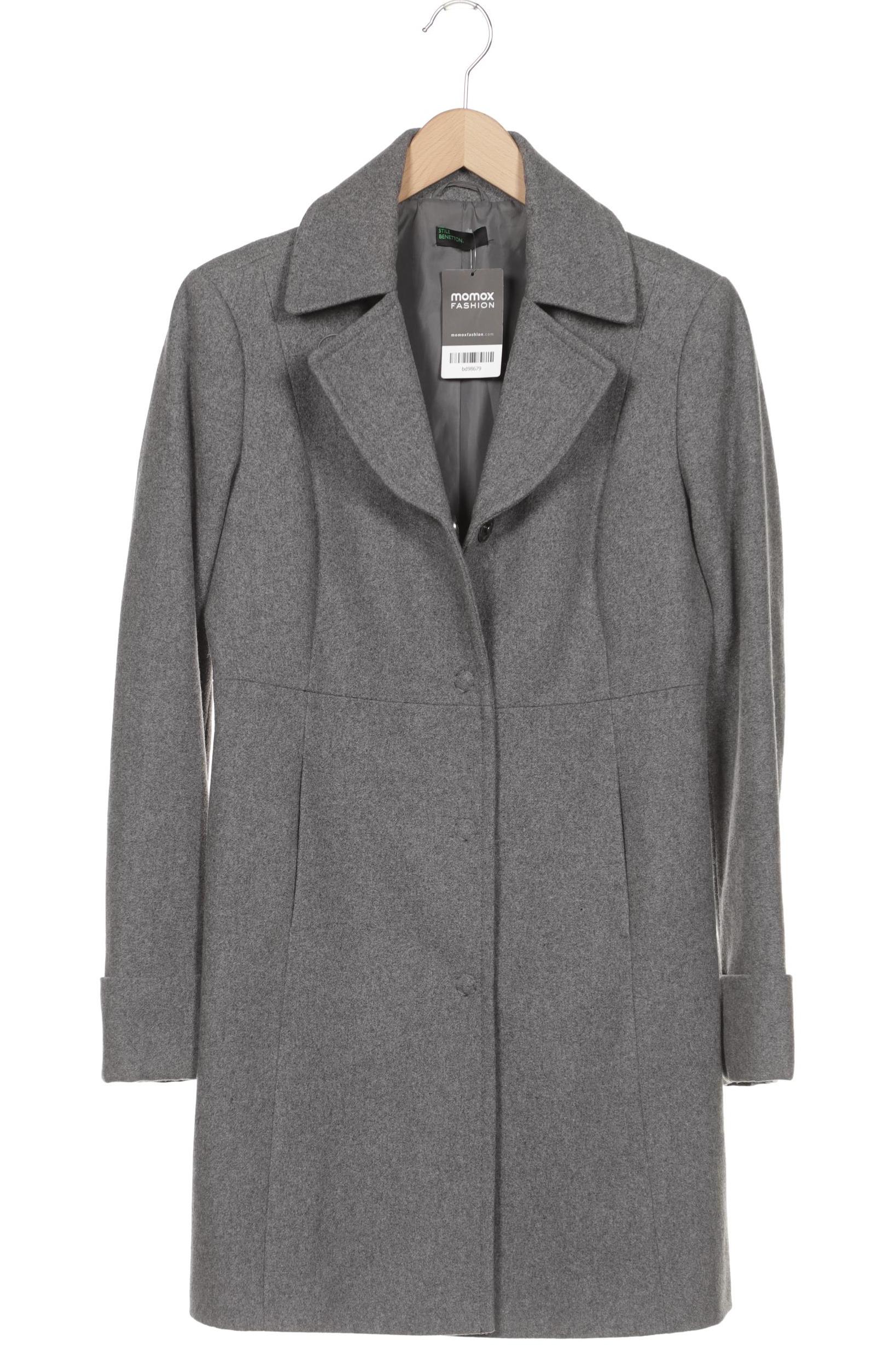

United Colors OF Benetton Damen Mantel, grau, Gr. 44