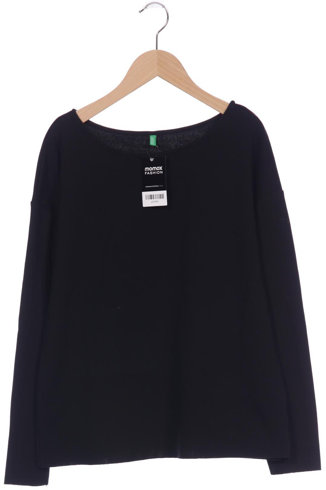 

United Colors OF Benetton Damen Langarmshirt, schwarz, Gr. 42