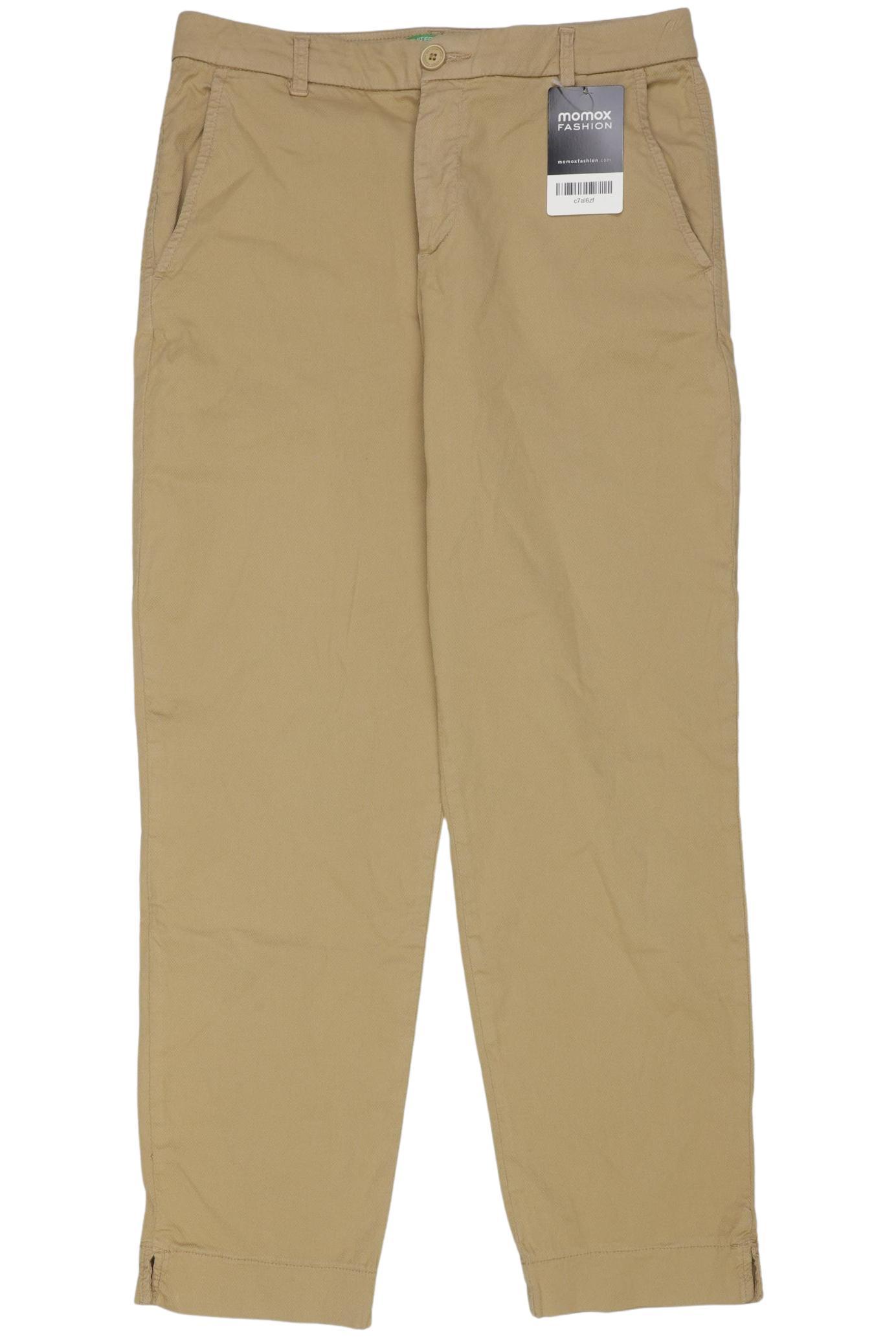 

United Colors OF Benetton Damen Stoffhose, beige, Gr. 34