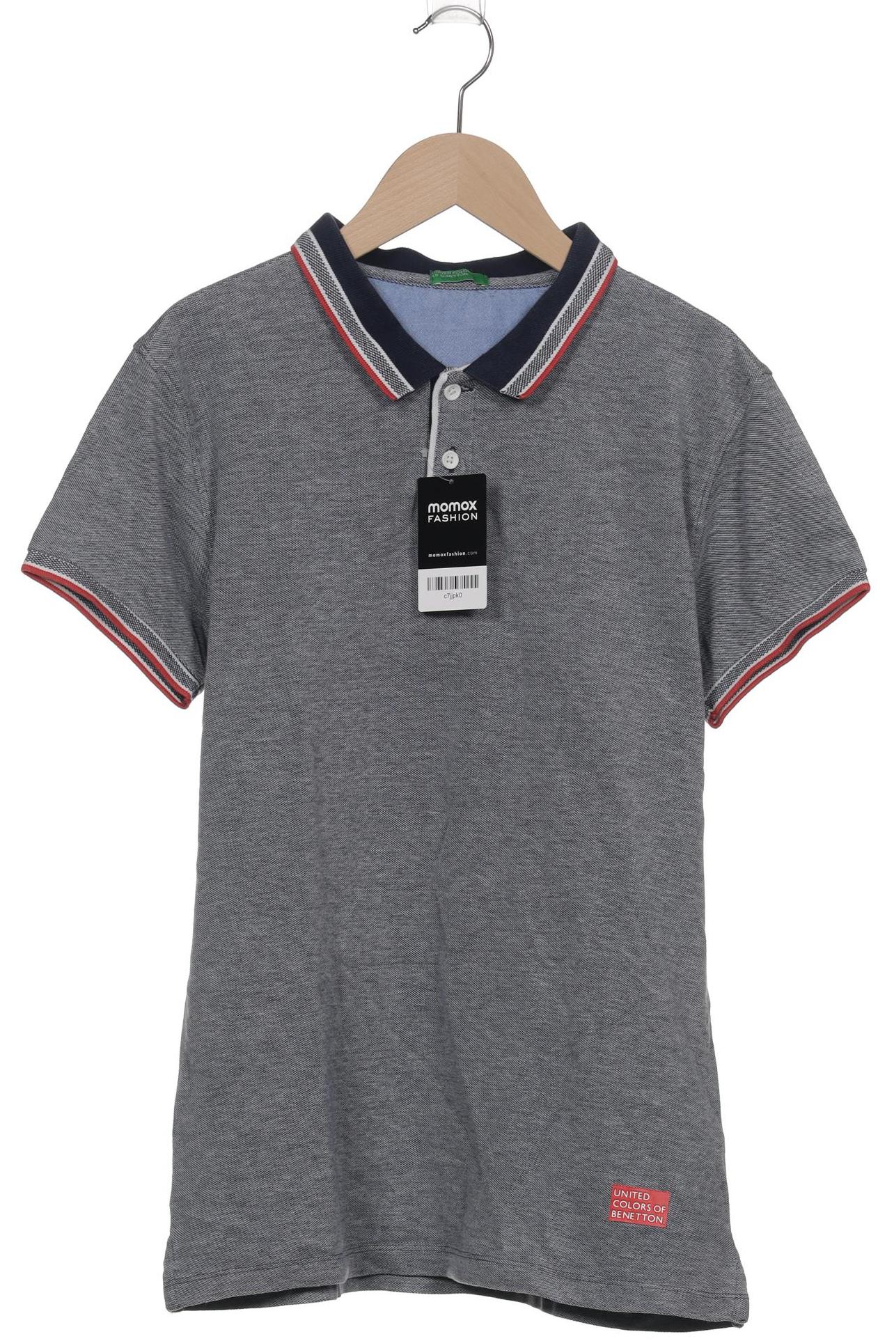 

United Colors OF Benetton Herren Poloshirt, grau, Gr. 48