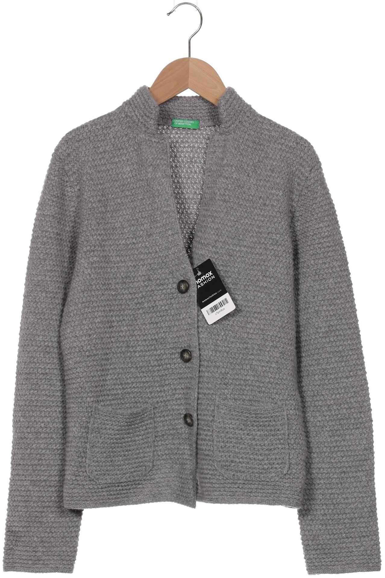 

United Colors OF Benetton Damen Strickjacke, grau, Gr. 38