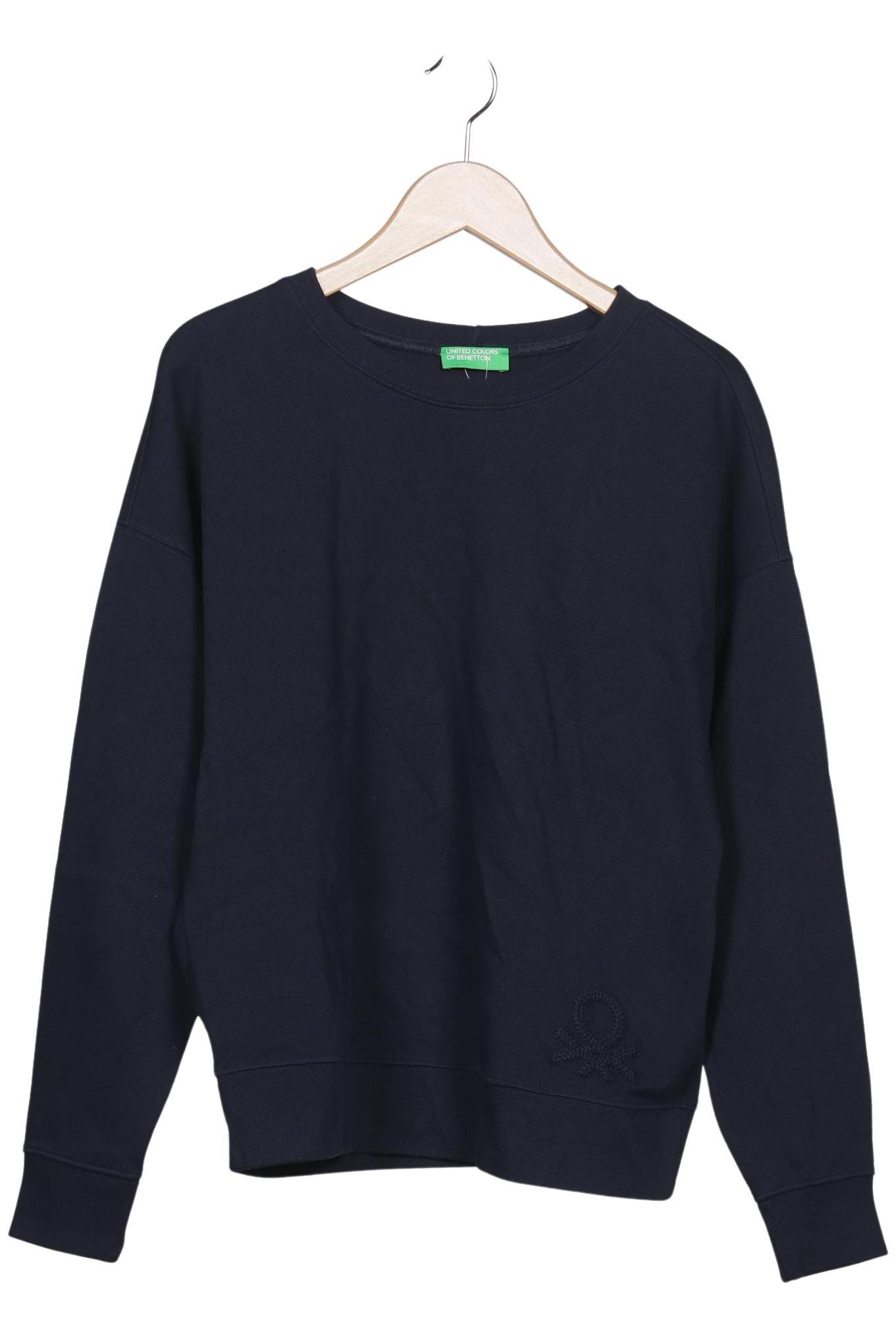 

United Colors OF Benetton Damen Sweatshirt, marineblau, Gr. 42