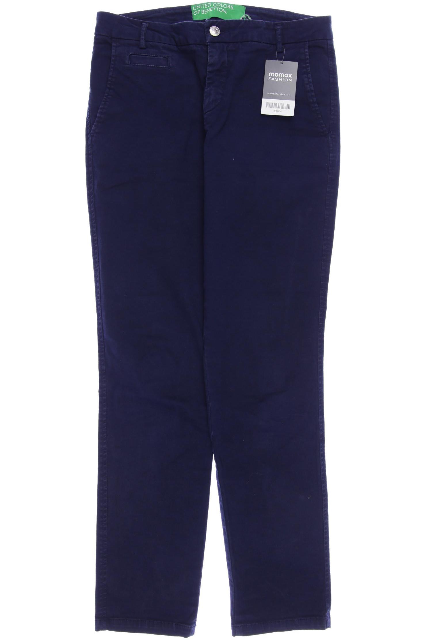 

UNITED COLORS OF BENETTON Damen Stoffhose, marineblau