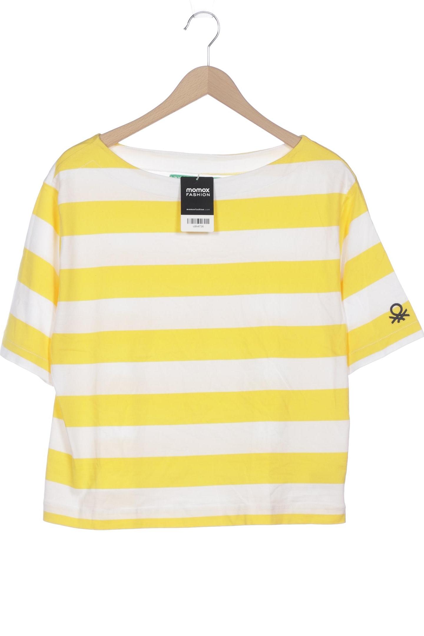 

United Colors OF Benetton Damen T-Shirt, gelb, Gr. 42