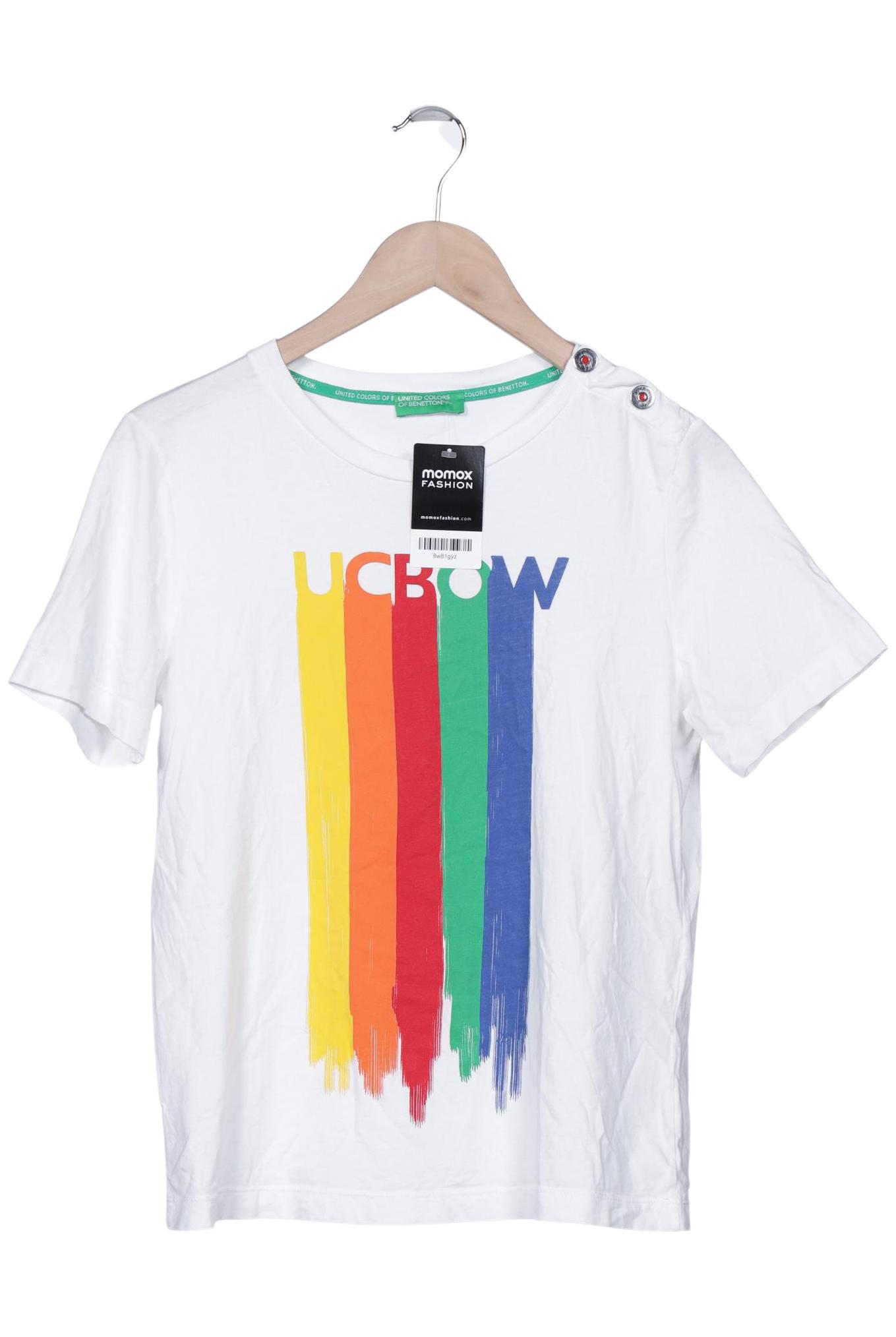 

United Colors OF Benetton Damen T-Shirt, weiß, Gr. 38