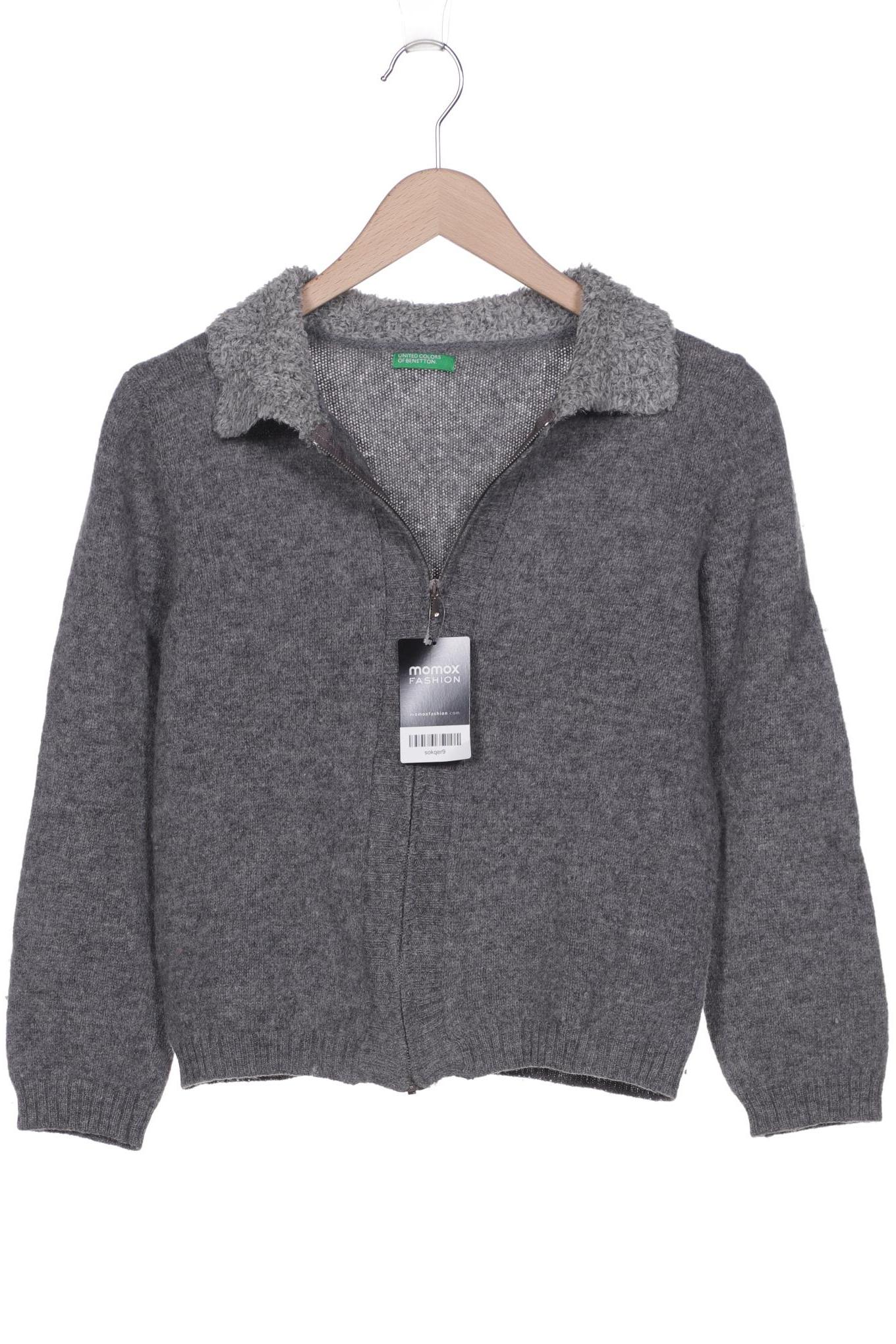 

UNITED COLORS OF BENETTON Damen Strickjacke, grau