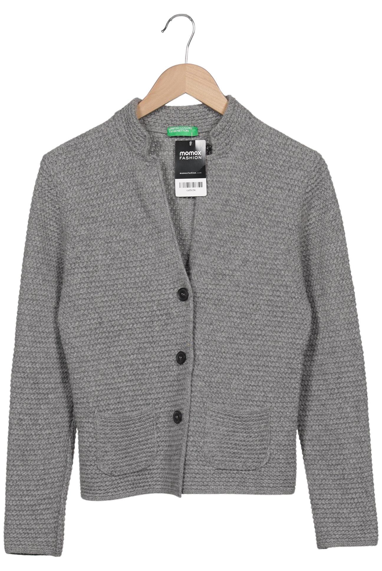 

United Colors OF Benetton Damen Strickjacke, grau, Gr. 38