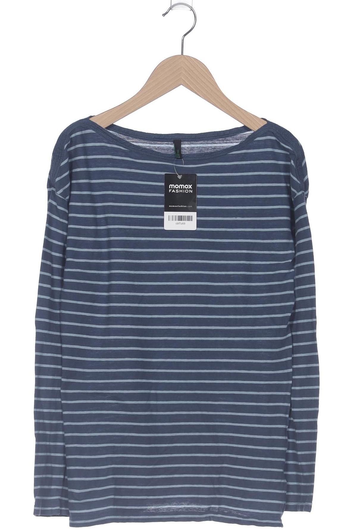 

United Colors OF Benetton Damen Langarmshirt, blau, Gr. 38