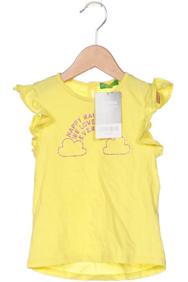 

United Colors OF Benetton Damen T-Shirt, gelb, Gr. 86