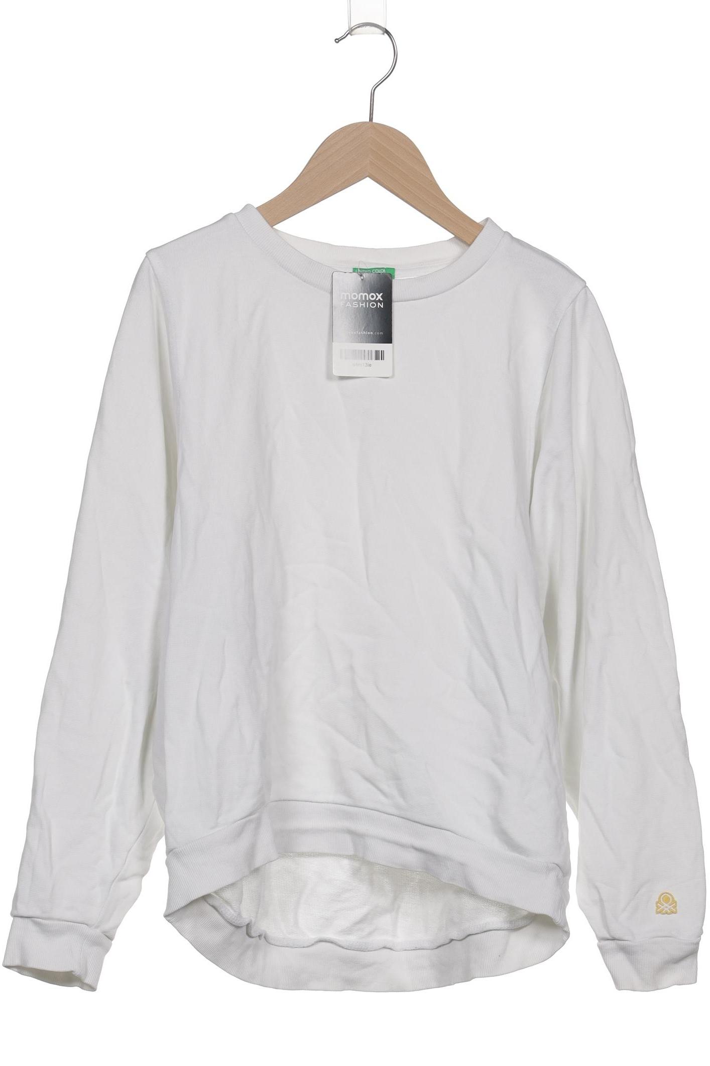 

United Colors OF Benetton Damen Sweatshirt, weiß, Gr. 38