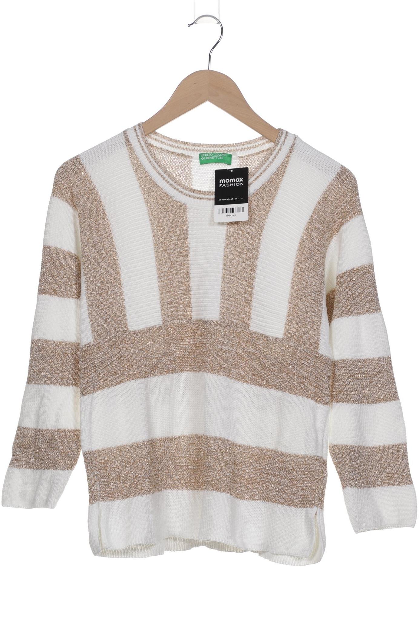 

United Colors OF Benetton Damen Pullover, weiß, Gr. 34