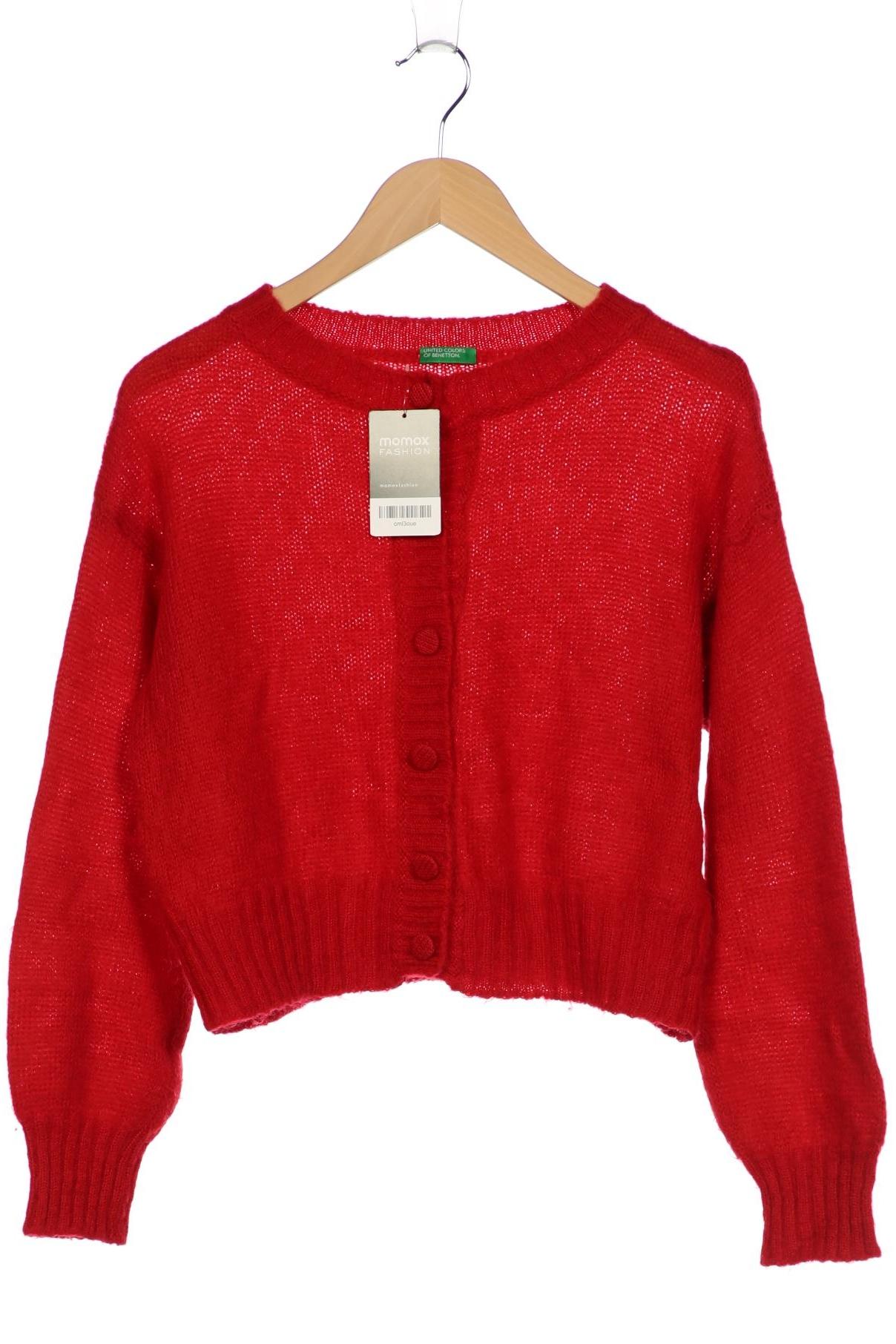 

United Colors OF Benetton Damen Strickjacke, rot, Gr. 48